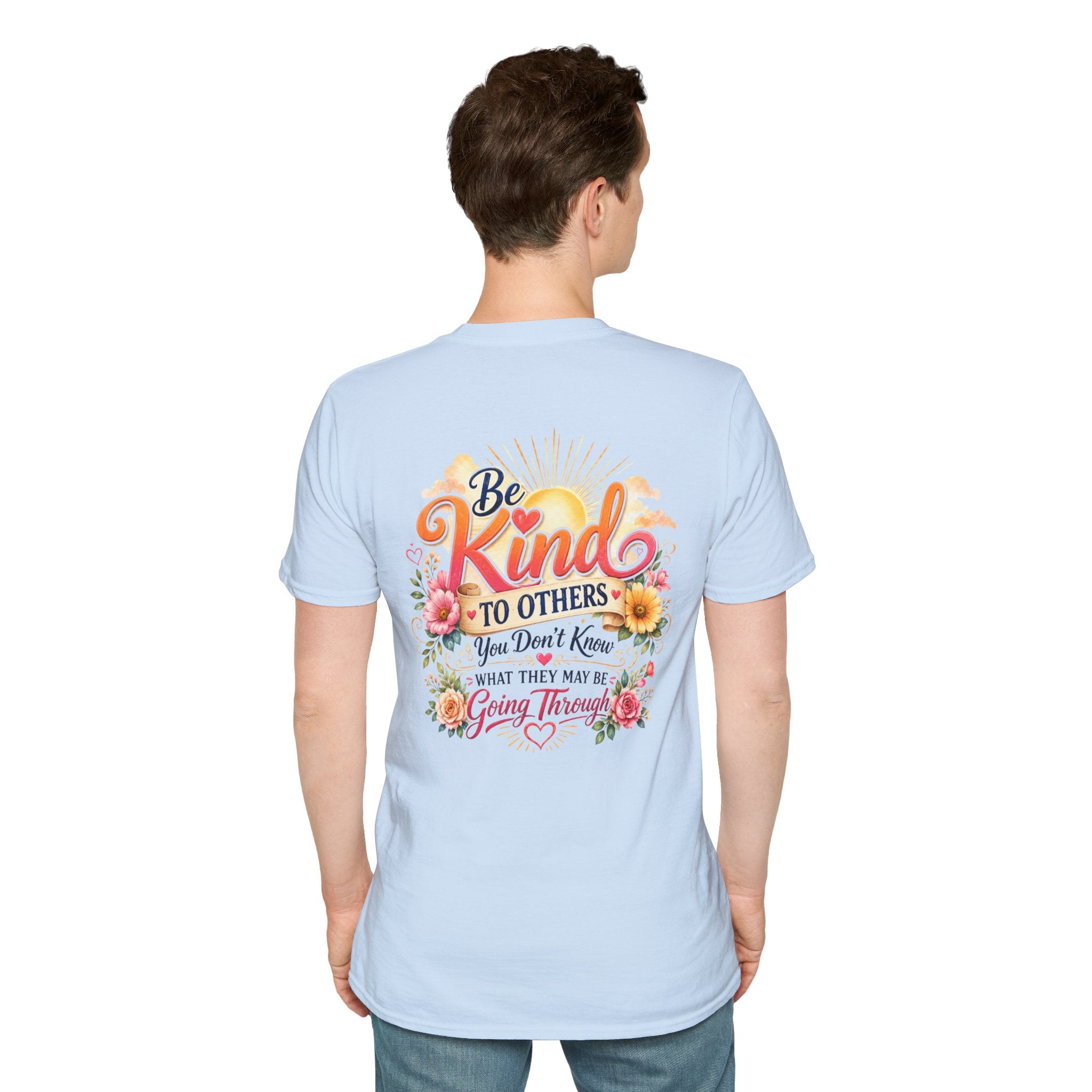 Be Kind Inspirational Unisex Softstyle T-Shirt