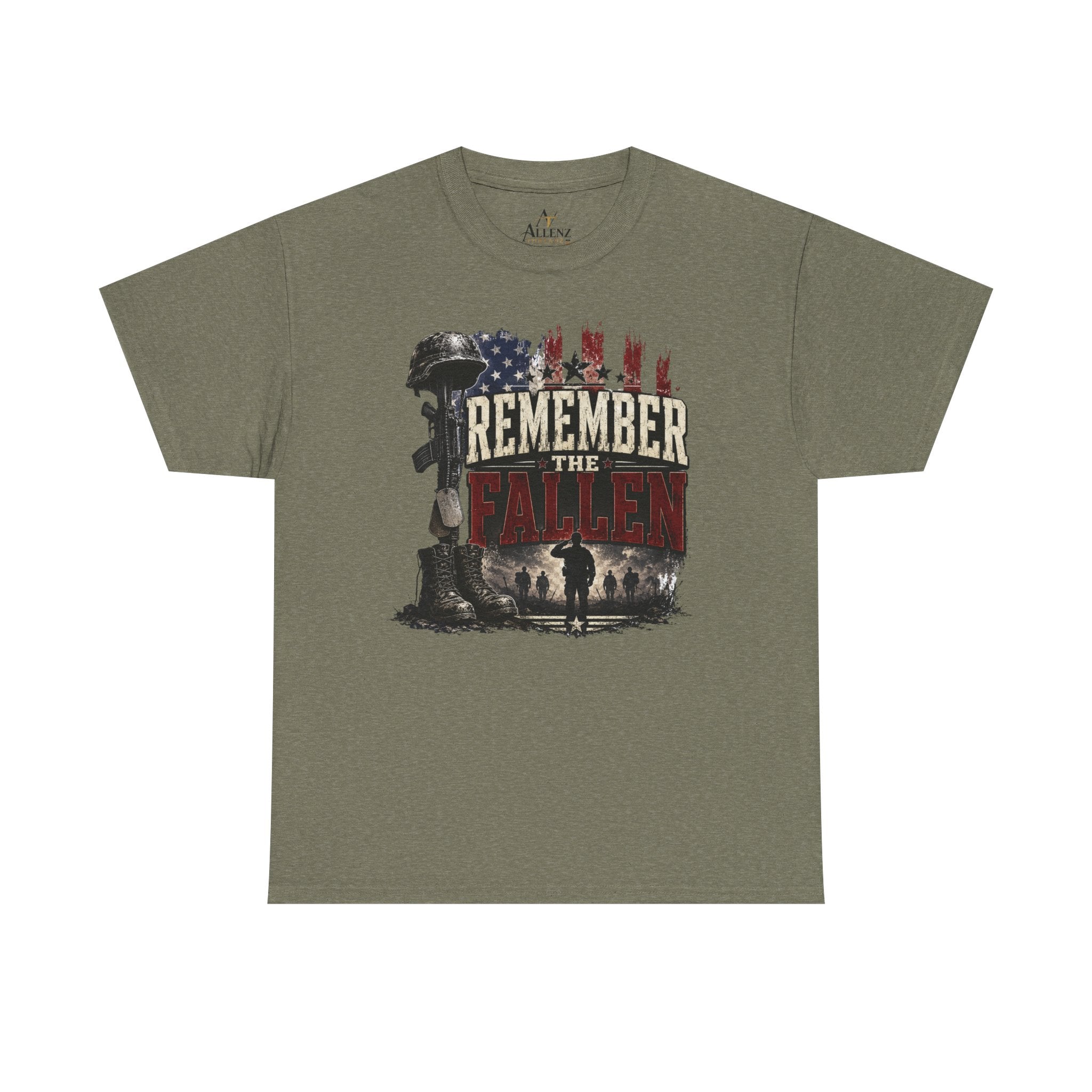 Unisex Heavy Cotton Tee   Military remember the Fallen