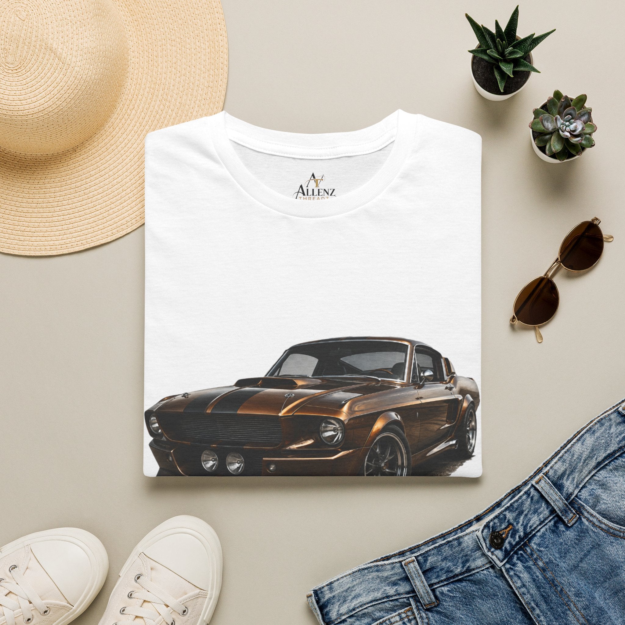 The Unicorn 67 Mustang Unisex Softstyle T-Shirt