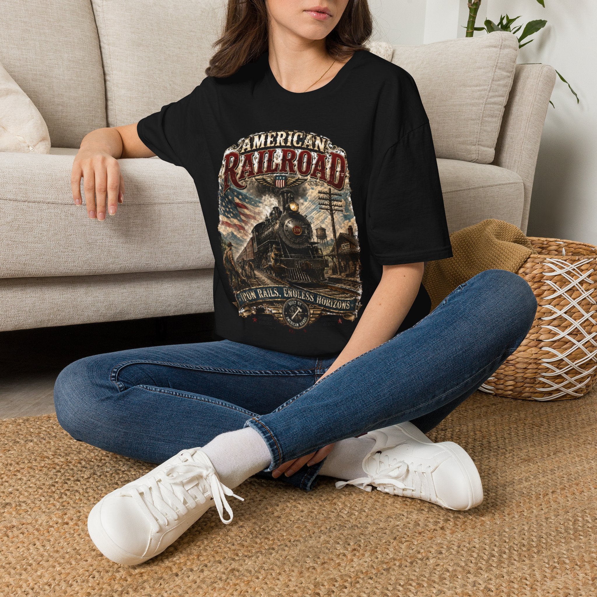 American Railroad Unisex Softstyle T-Shirt