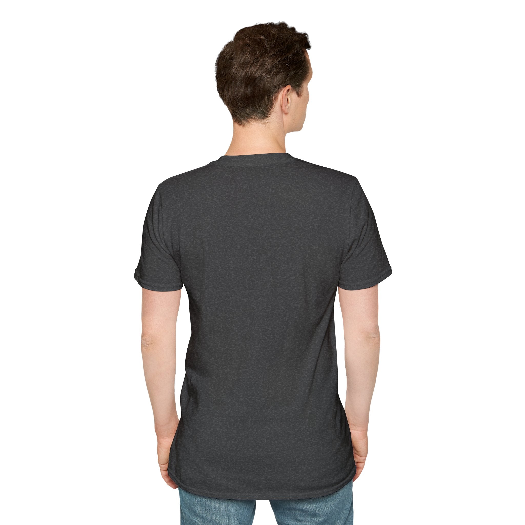 Grandpa and Grandson Fishing Unisex Softstyle T-Shirt