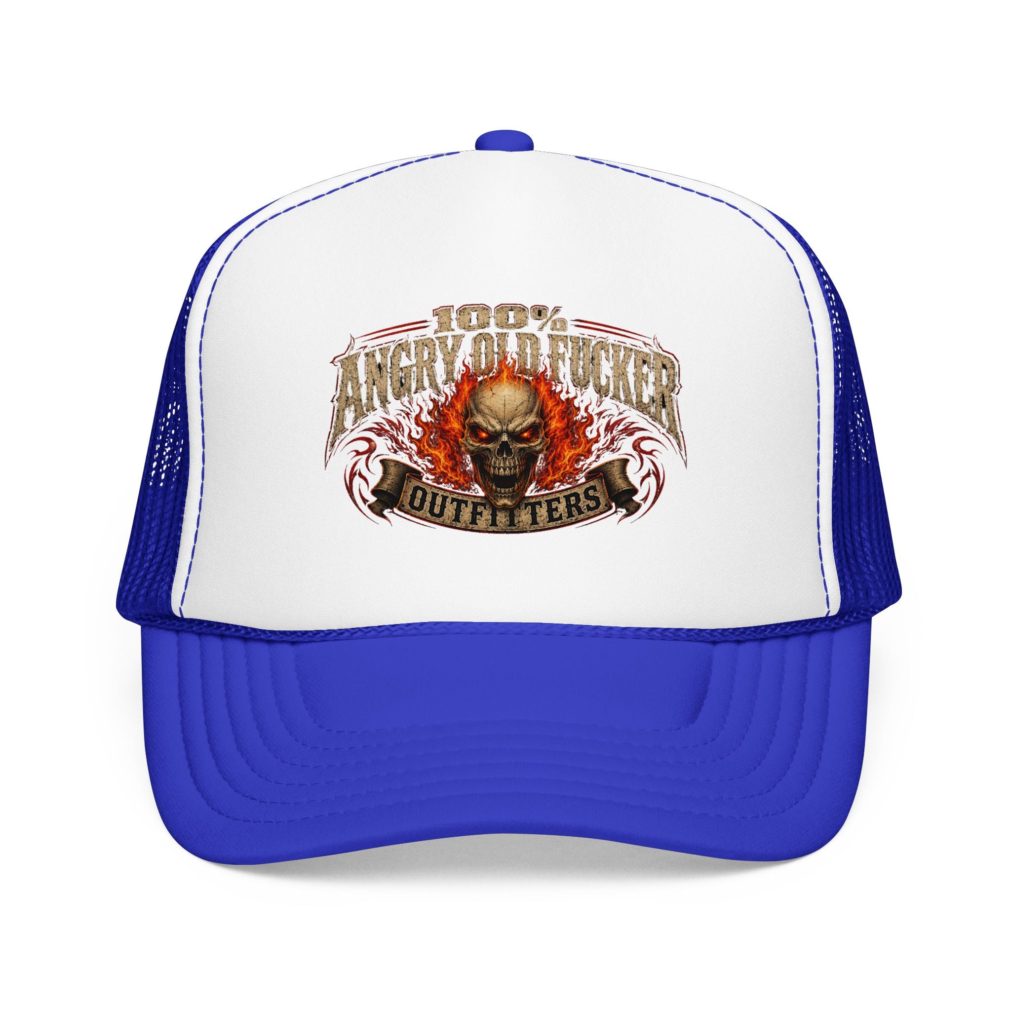Foam Trucker Hat. 100% angry old man.