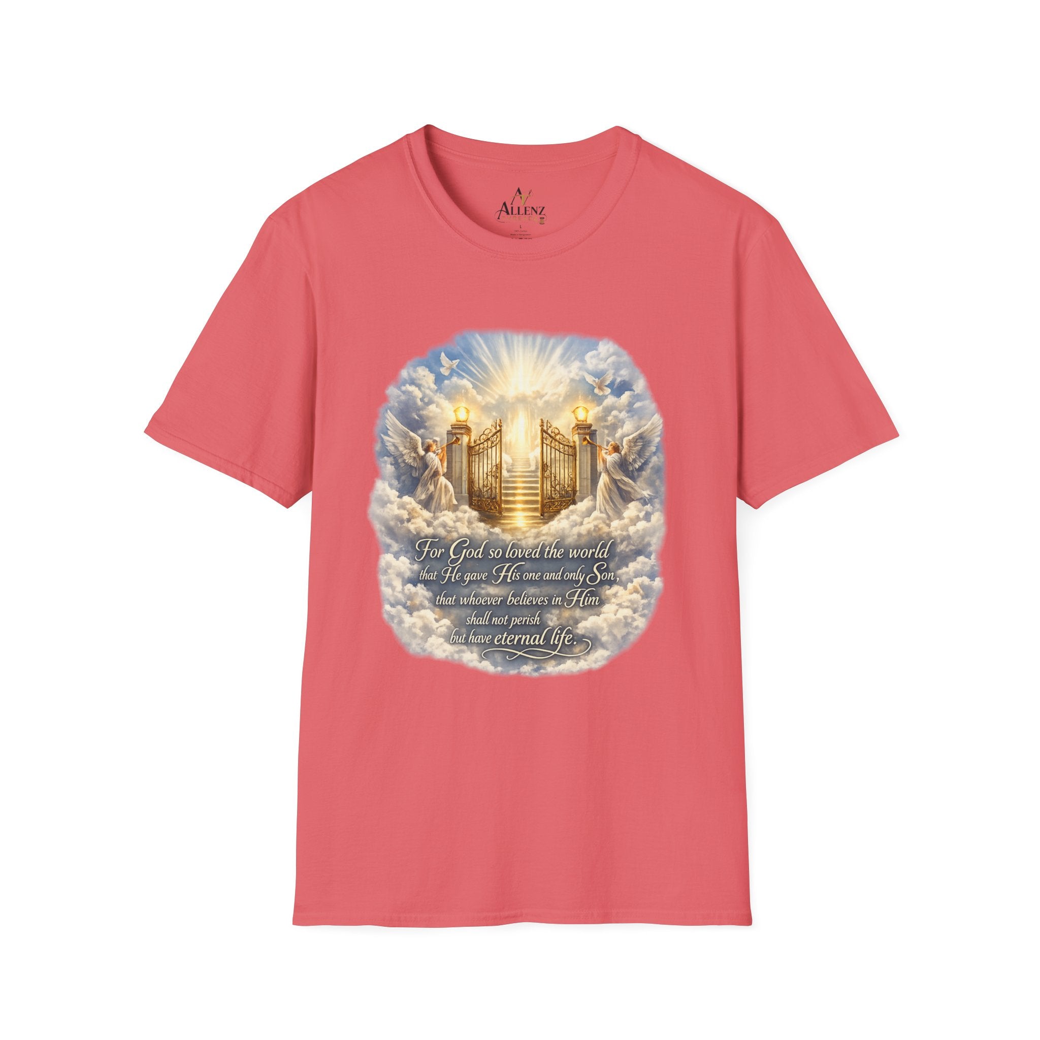 Heavenly Gates T‑Shirt — Inspirational Christian Faith Graphic Tee
