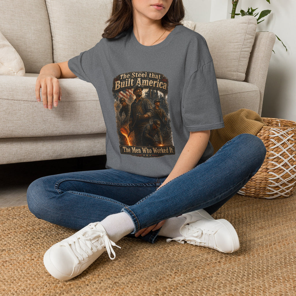 The Steel That Built America Unisex Softstyle T-Shirt