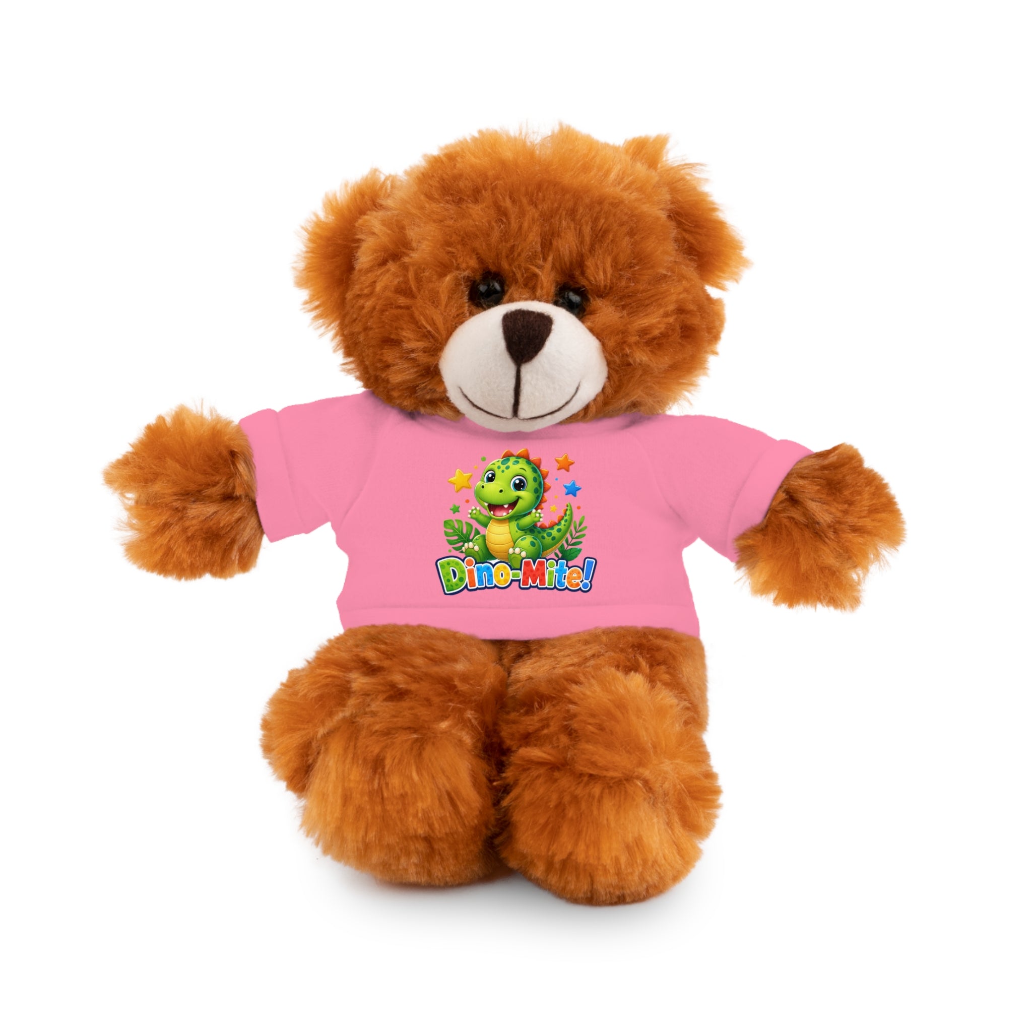 Kids Stuffed Animal with Dino-Mite T-Shirt