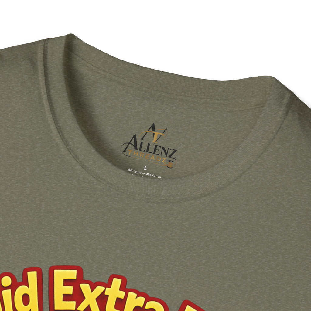 T-Shirt — “I Said Extra Fries, Not Exercise” Funny Chicken Graphic Tee