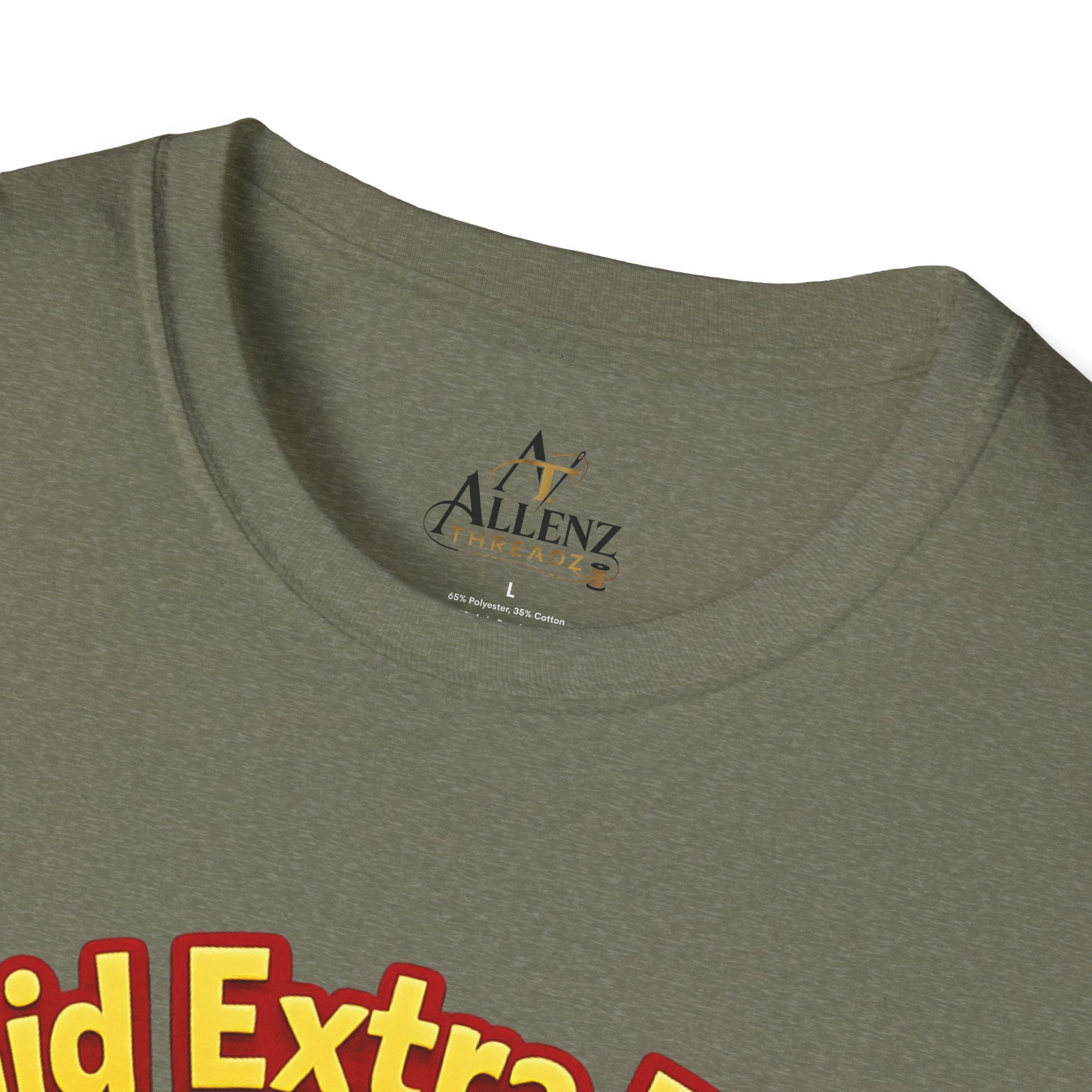 T-Shirt — “I Said Extra Fries, Not Exercise” Funny Chicken Graphic Tee