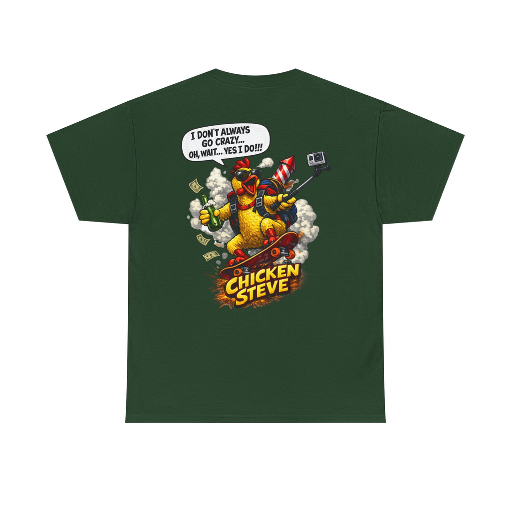 Unisex Heavy Cotton Tee    Chicken Steve's Adventures