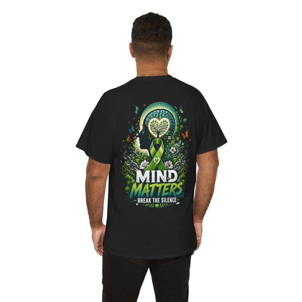 Break the Silence Mental Health Unisex Heavy Cotton Tee
