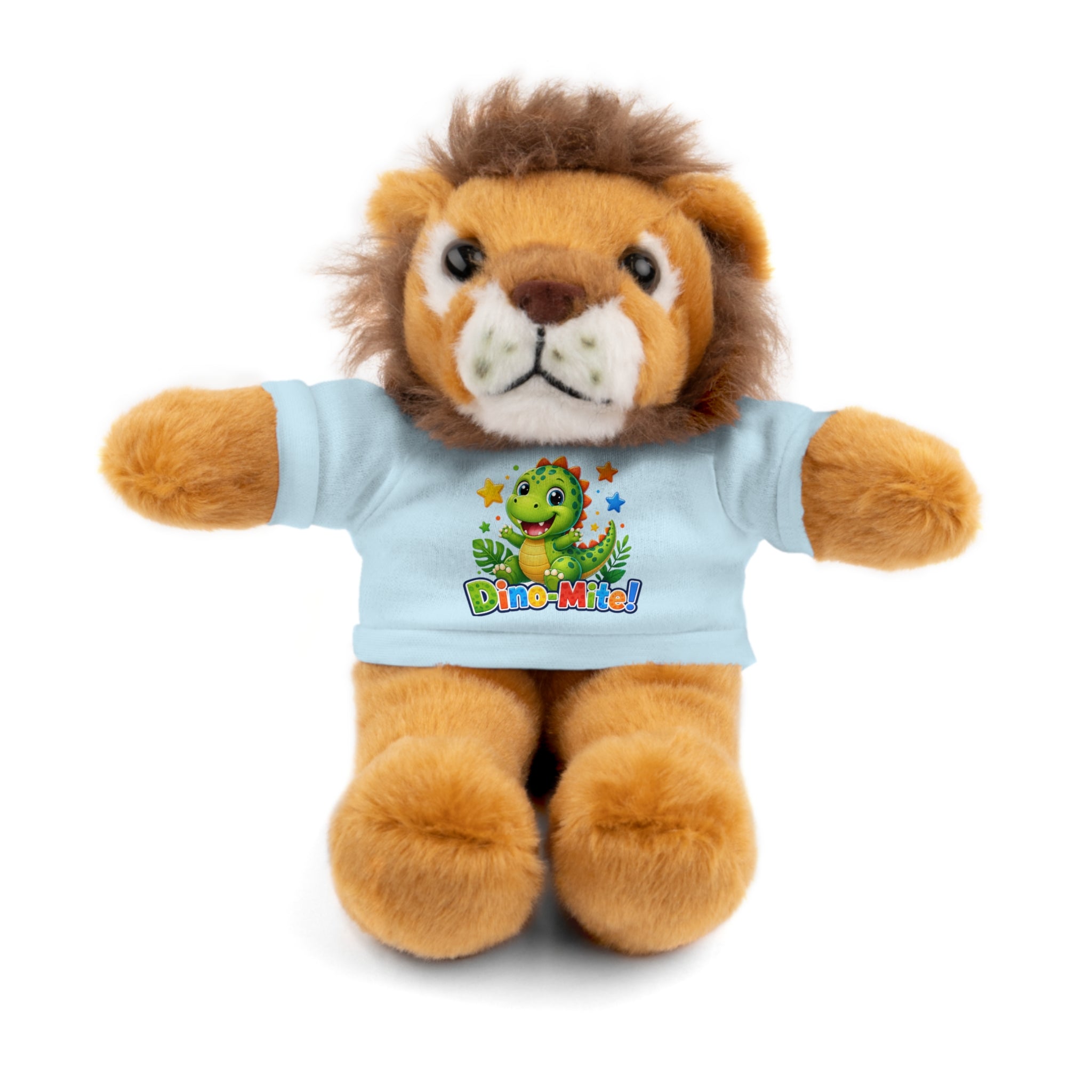 Kids Stuffed Animal with Dino-Mite T-Shirt