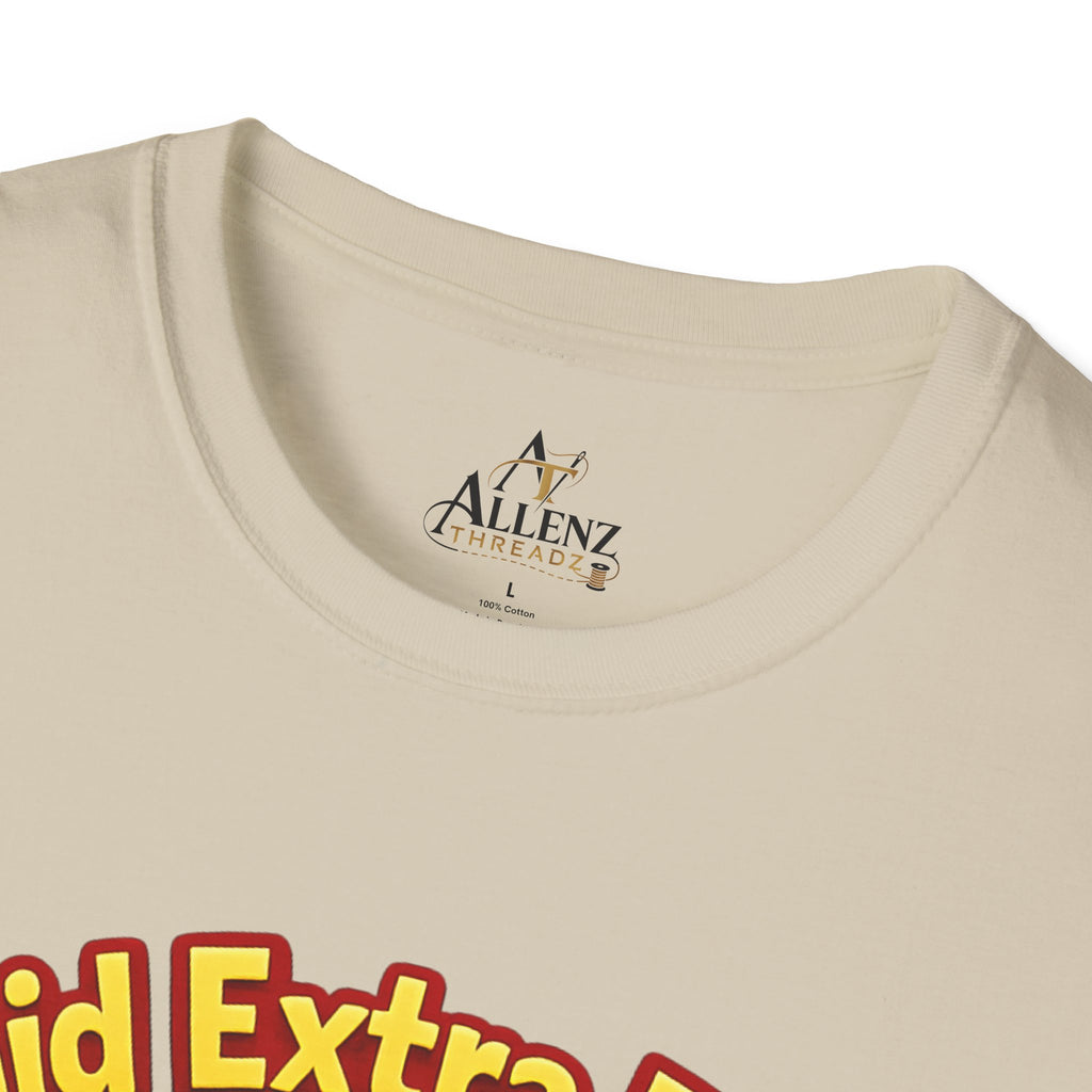 T-Shirt — “I Said Extra Fries, Not Exercise” Funny Chicken Graphic Tee