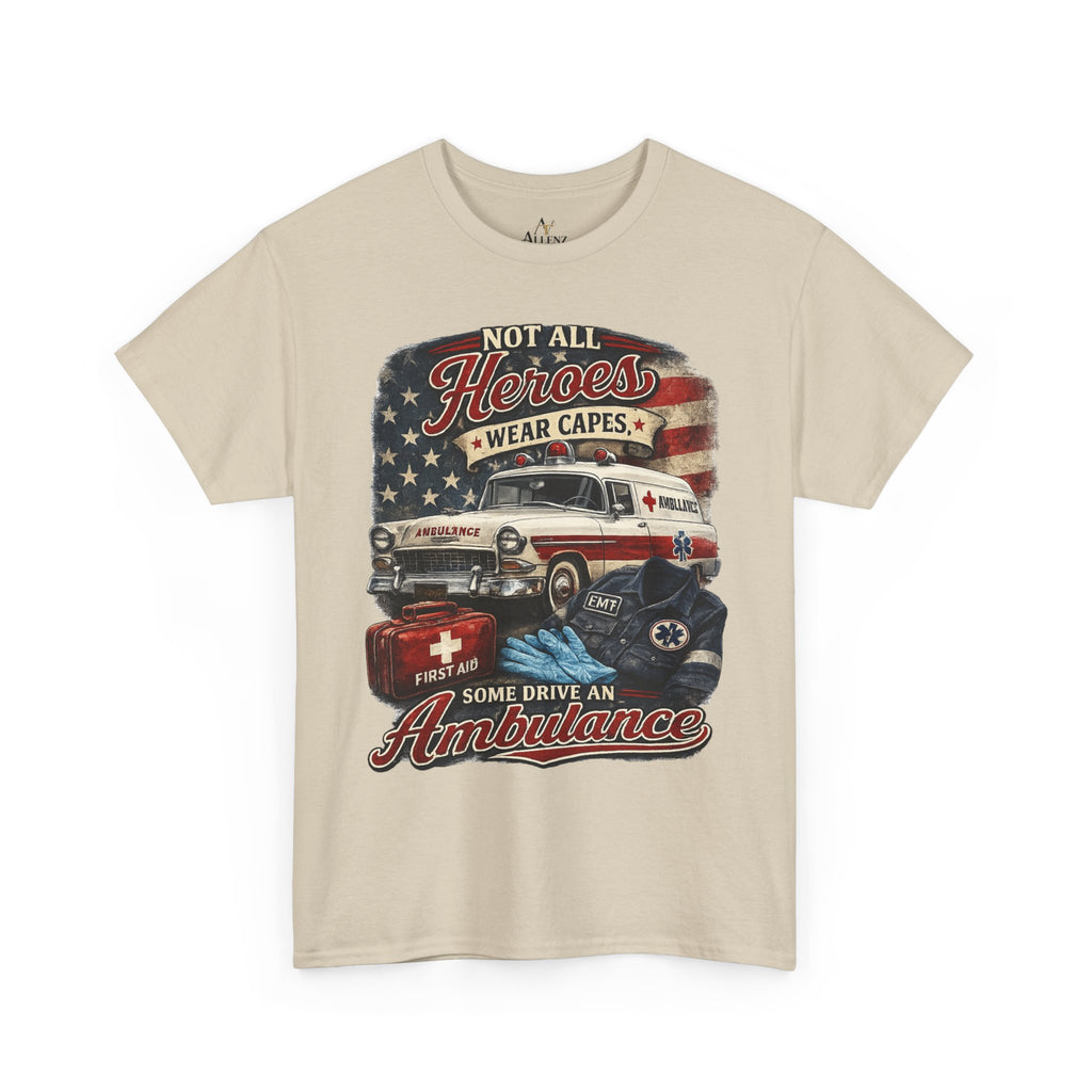 Ambulance Hero Unisex Heavy Cotton Tee