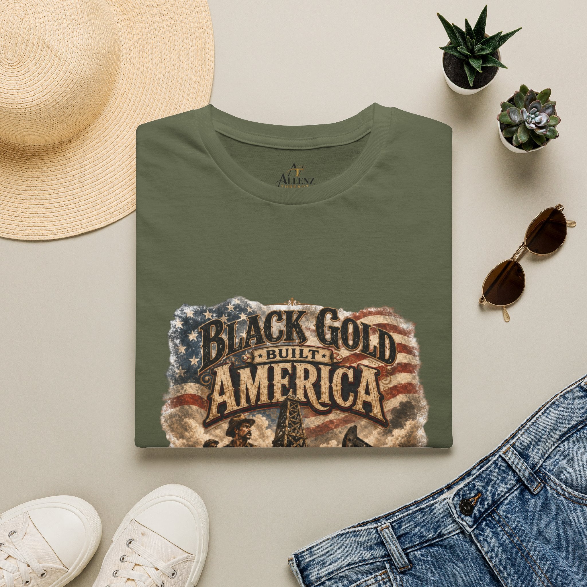 Black Gold Unisex Softstyle T-Shirt