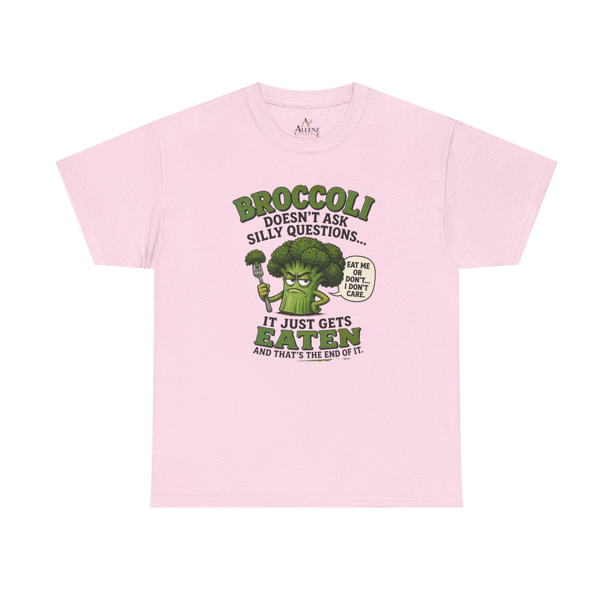 Broccoli head Unisex Heavy Cotton Tee