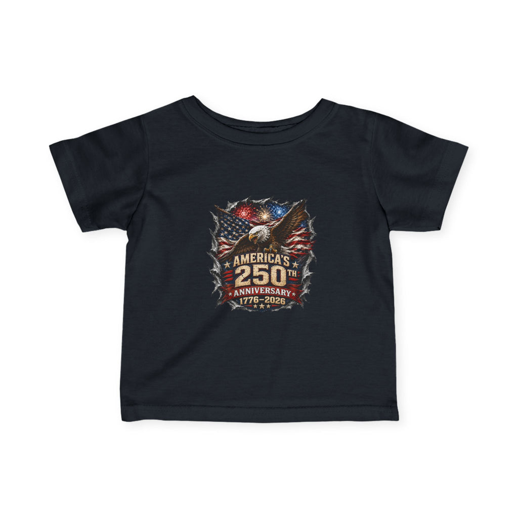 Americas 250th Anniversary Infant Fine Jersey Tee
