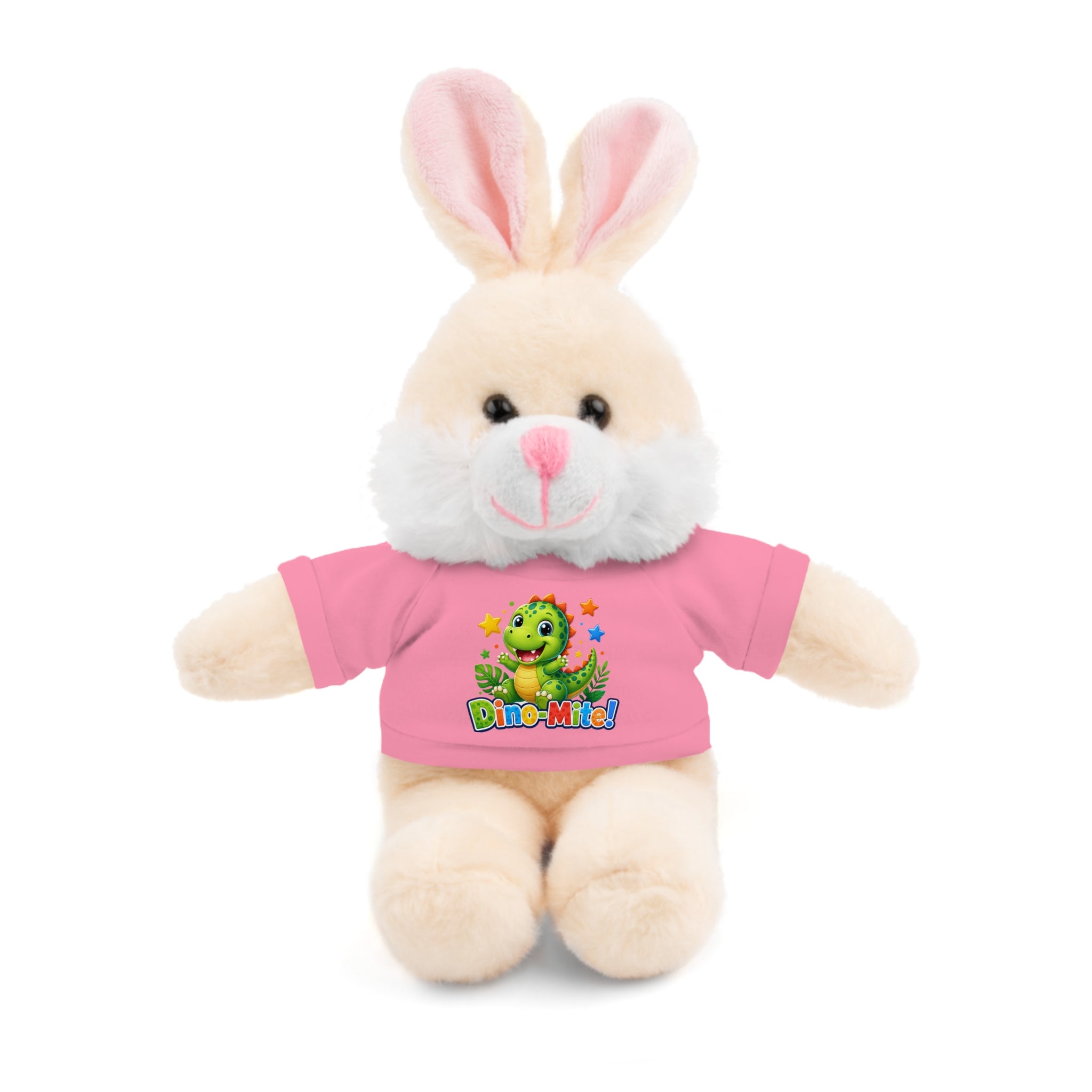Kids Stuffed Animal with Dino-Mite T-Shirt