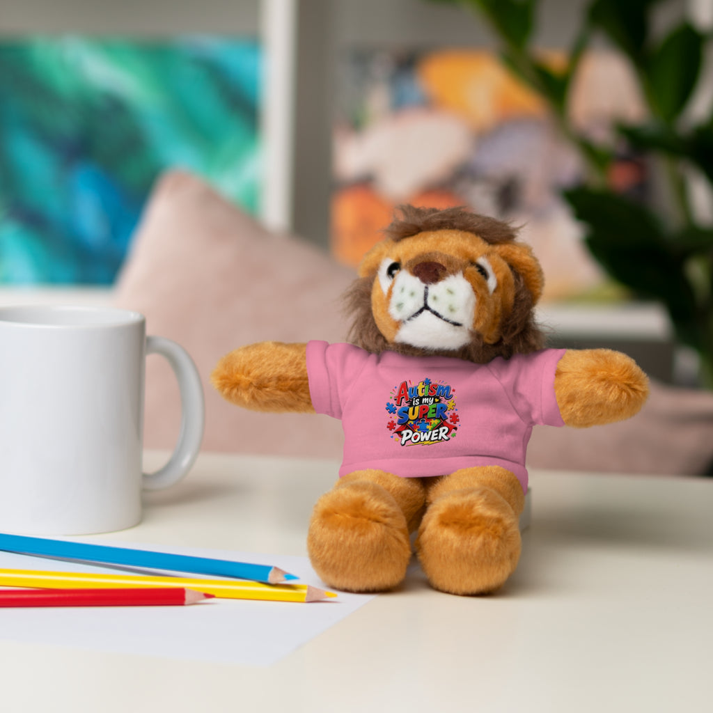 Kids Stuffed Animal with Autism T-Shirt