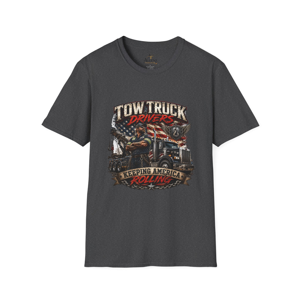 Tow Truck Driver Unisex Softstyle T-Shirt