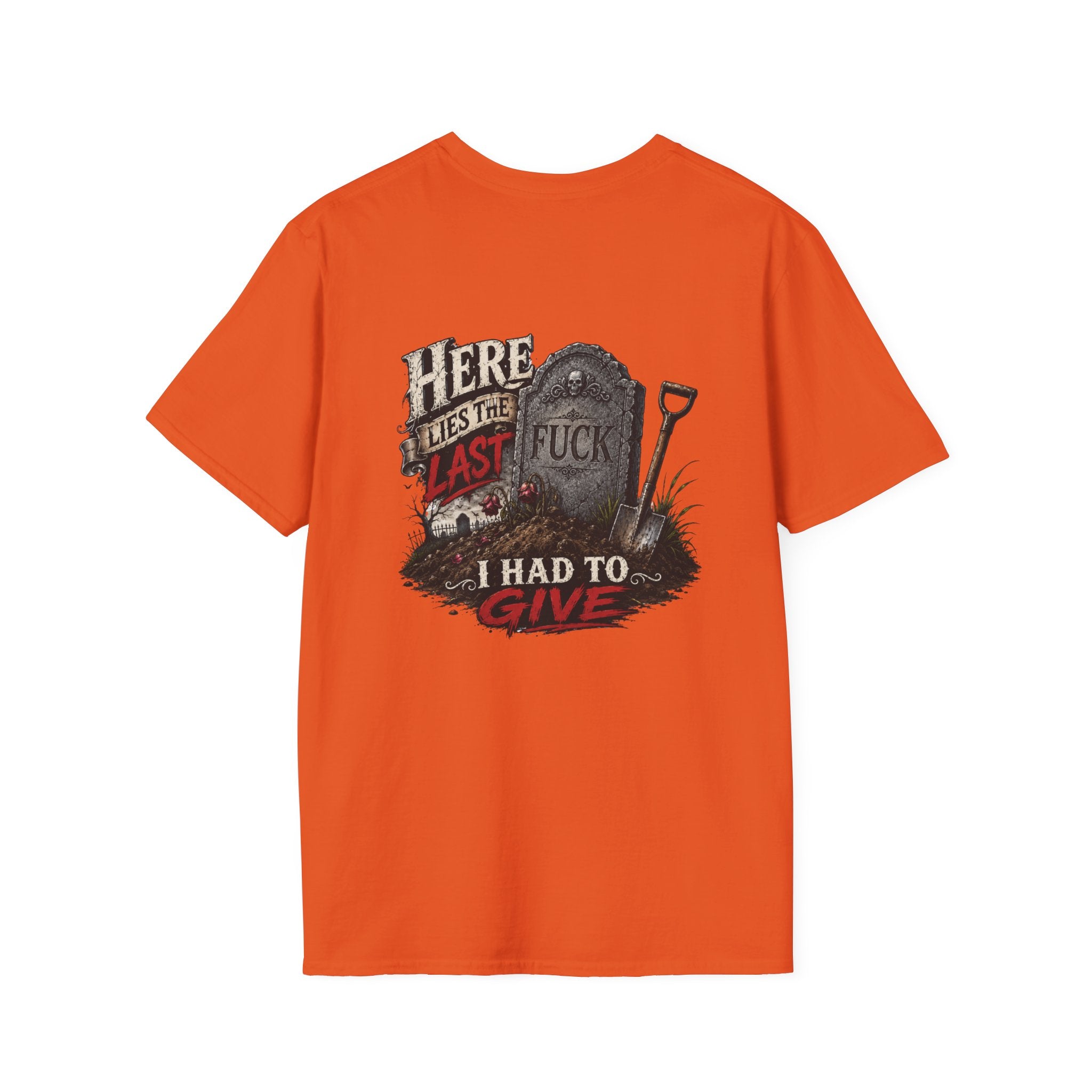 Here Lies Unisex Softstyle T-Shirt