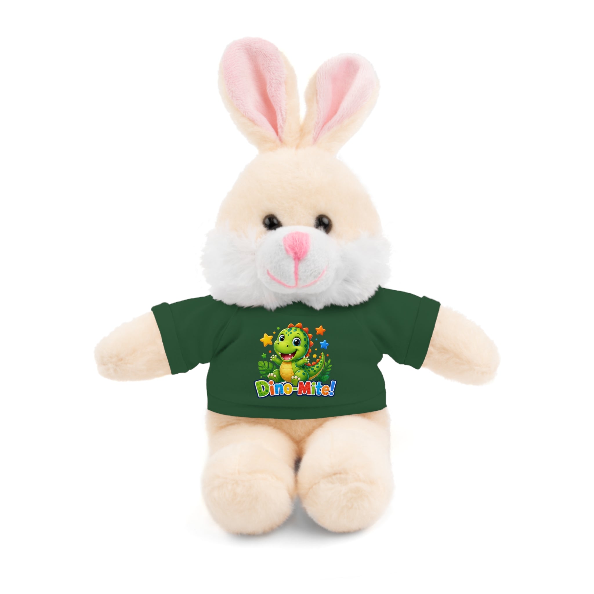 Kids Stuffed Animal with Dino-Mite T-Shirt