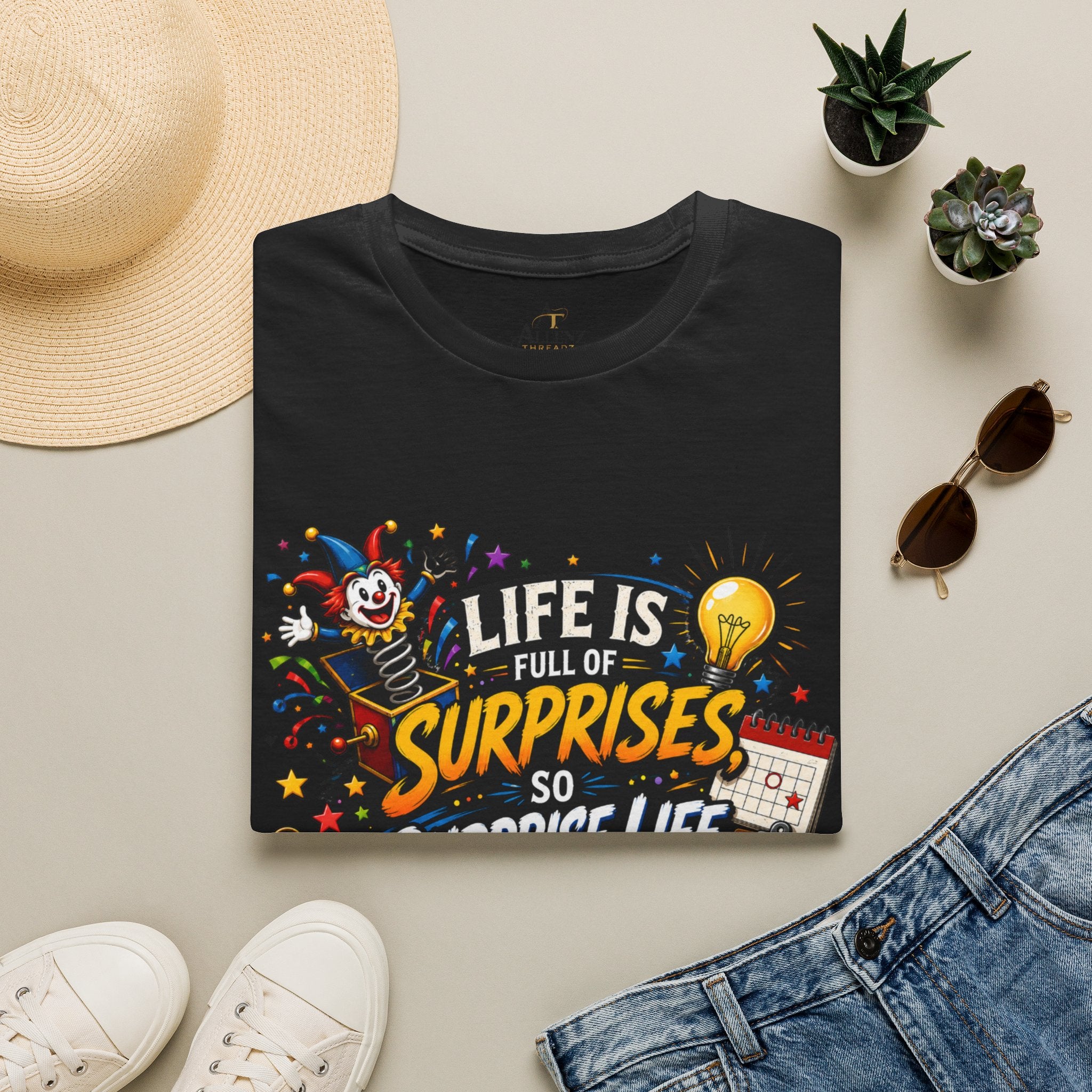 Life's Surprises Unisex Softstyle T-Shirt