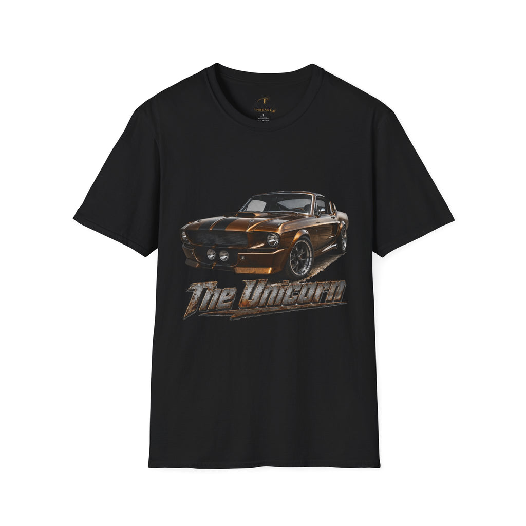 The Unicorn 67 Mustang Unisex Softstyle T-Shirt