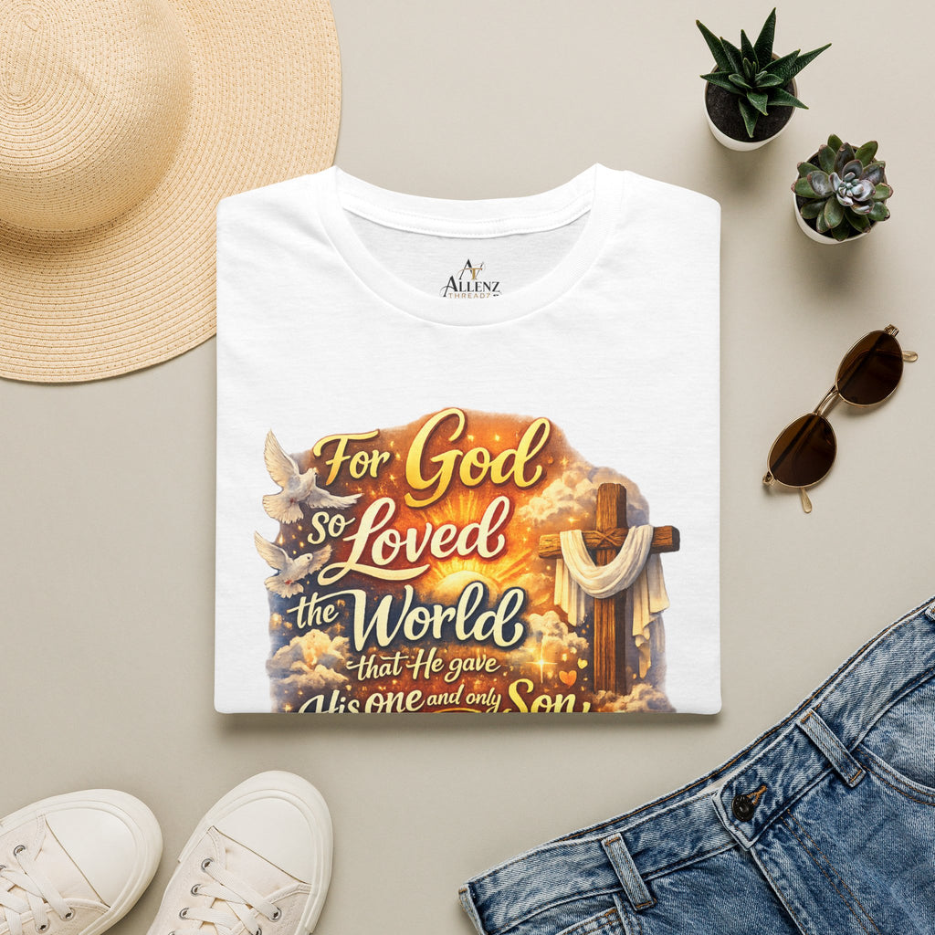 For God So Loved The World Unisex Softstyle T-Shirt