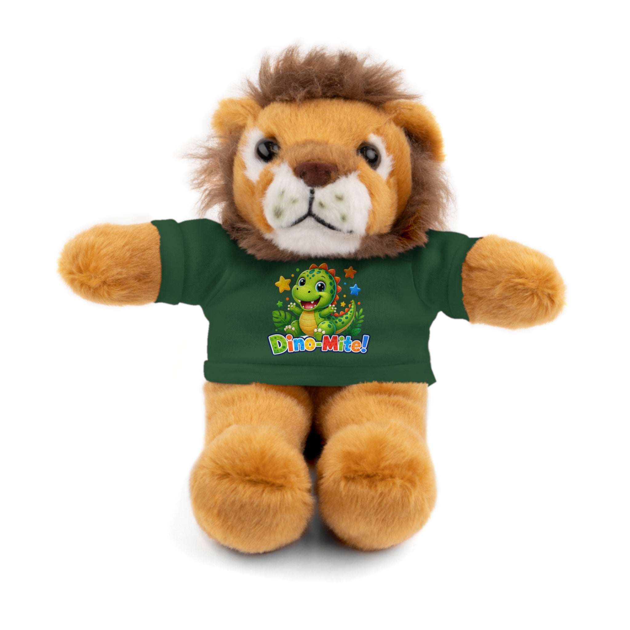 Kids Stuffed Animal with Dino-Mite T-Shirt