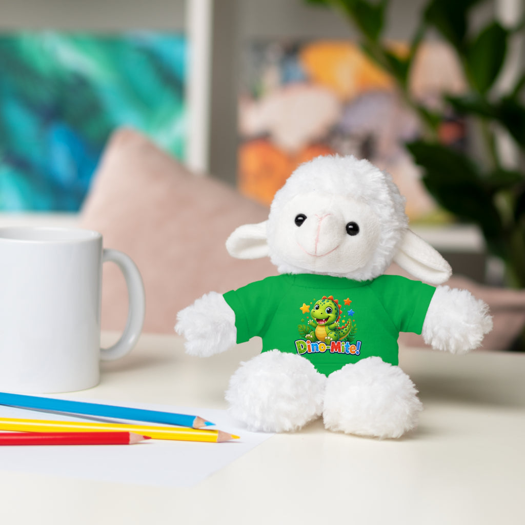 Kids Stuffed Animal with Dino-Mite T-Shirt