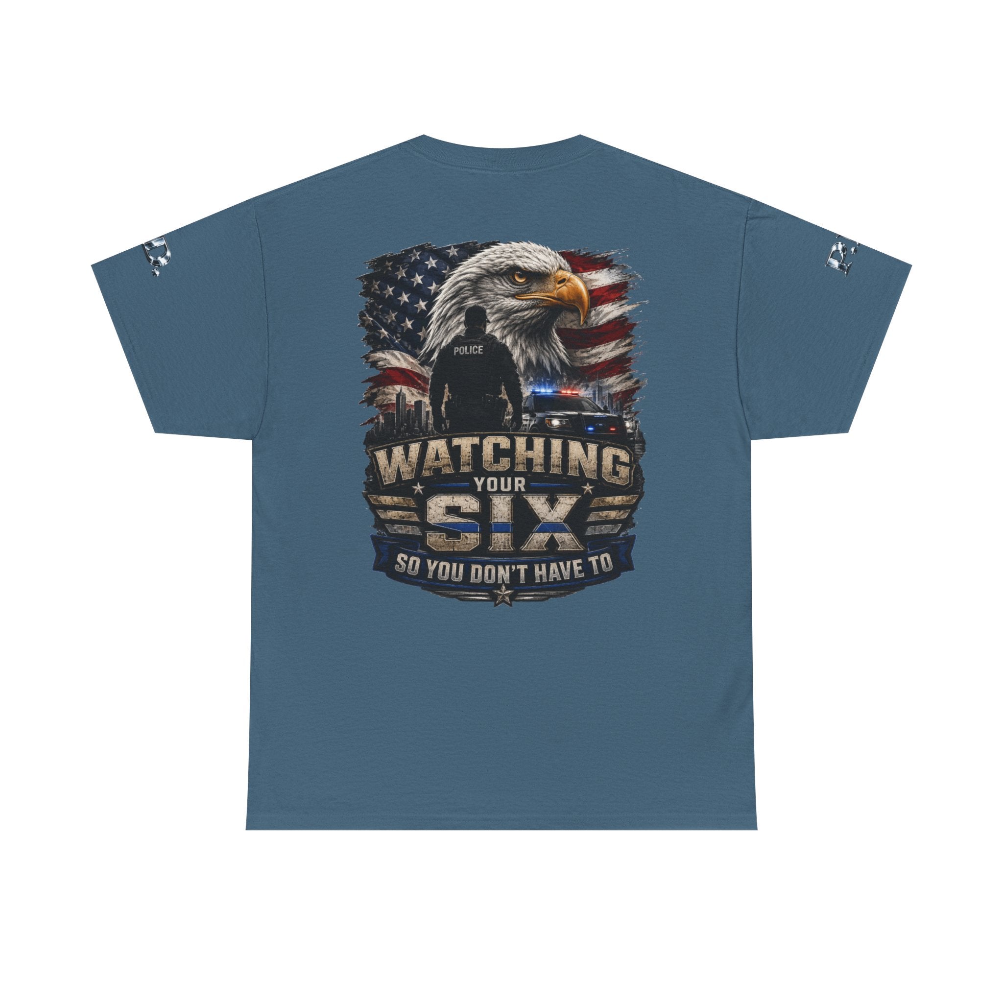 Watching Your Six Unisex Heavy Cotton Tee