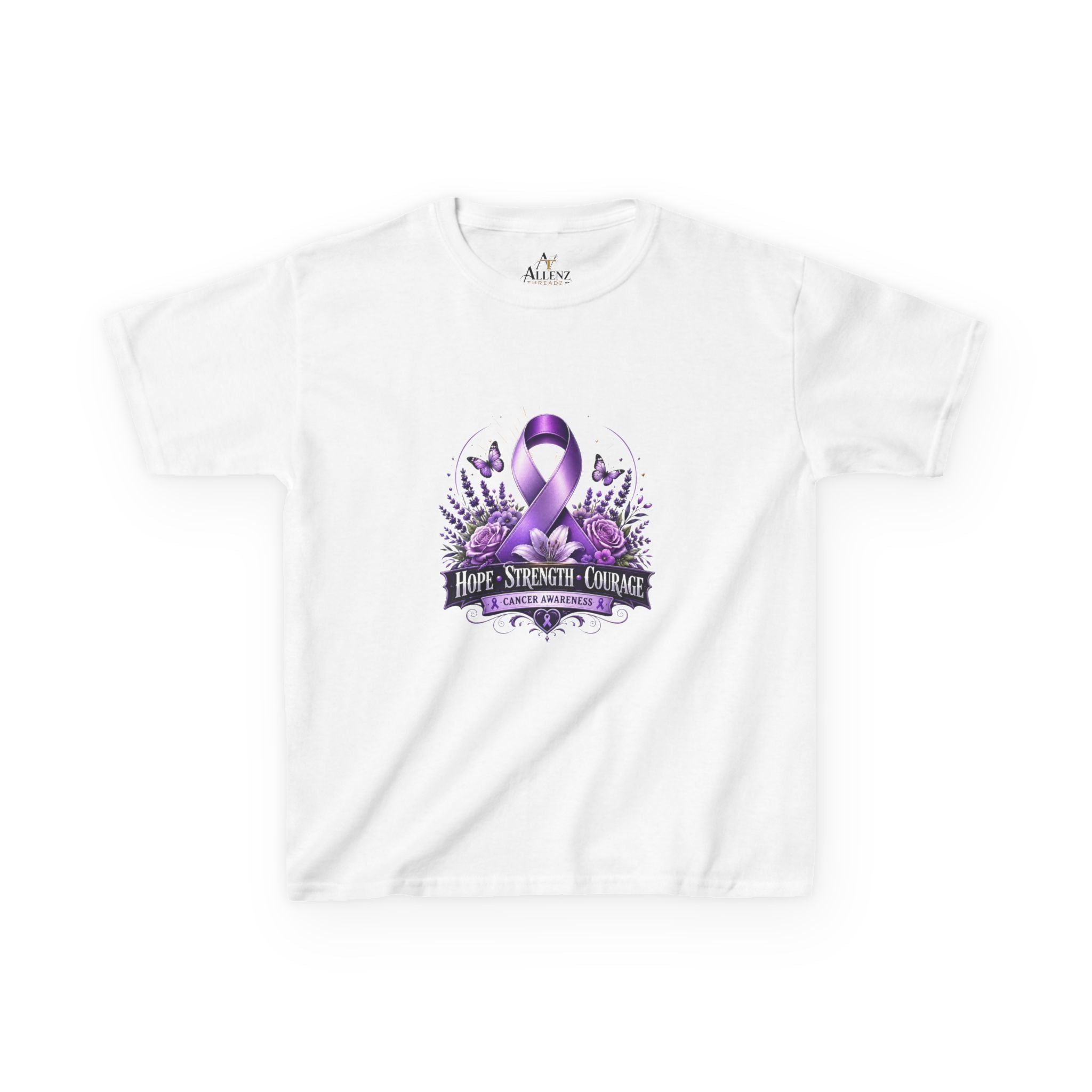 Cancer Awareness Kids Heavy Cotton™ Tee