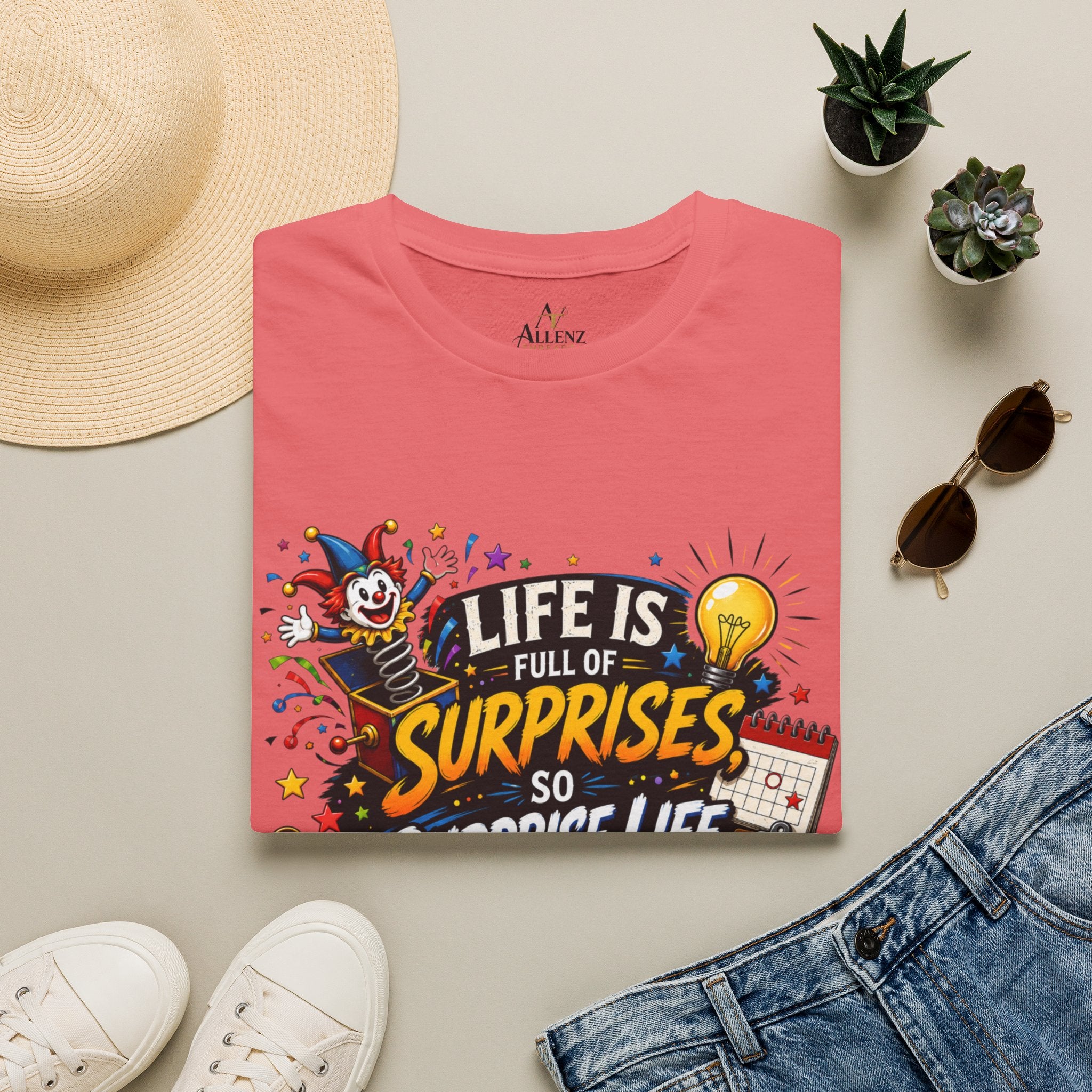 Life's Surprises Unisex Softstyle T-Shirt