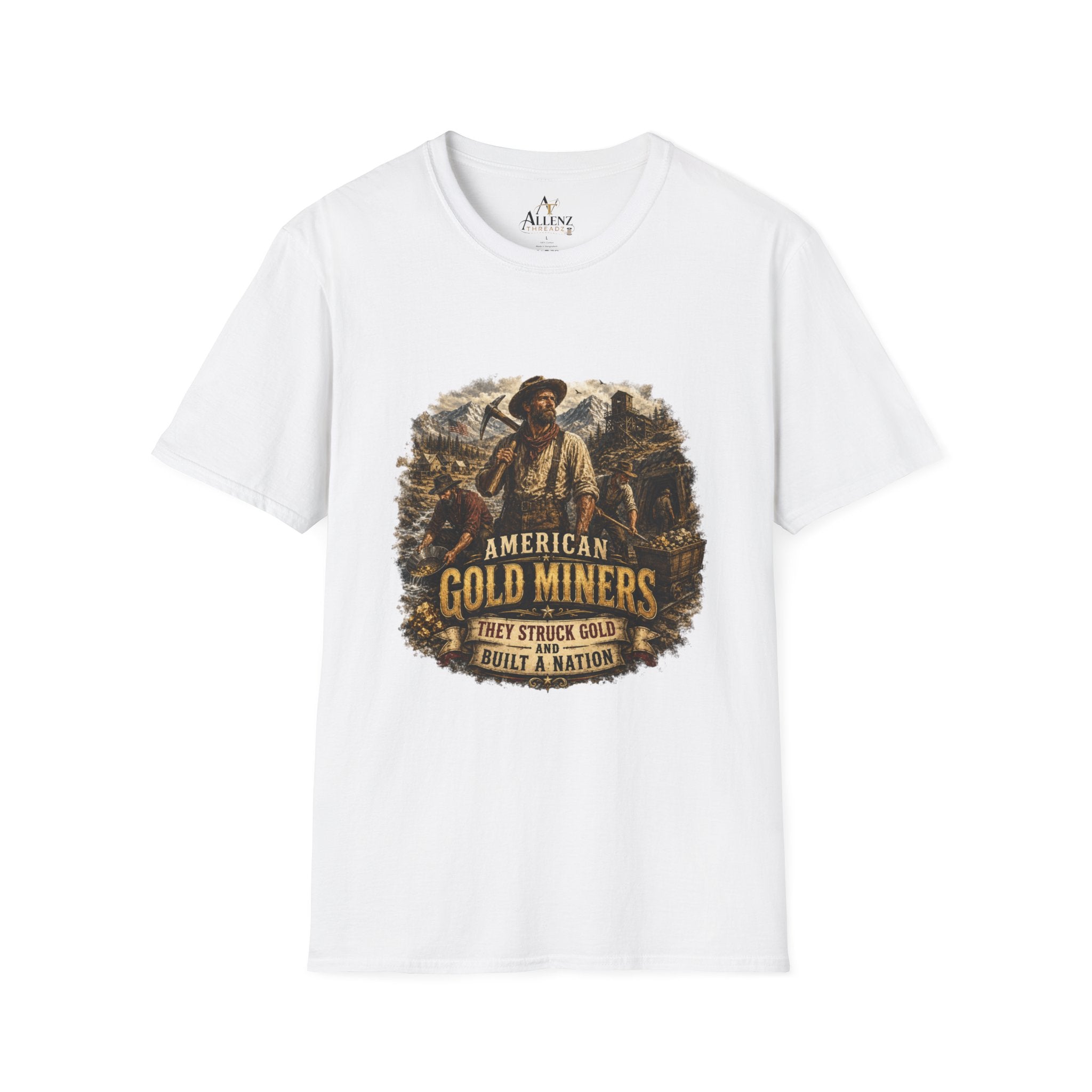 American Gold Miners Unisex Softstyle T-Shirt