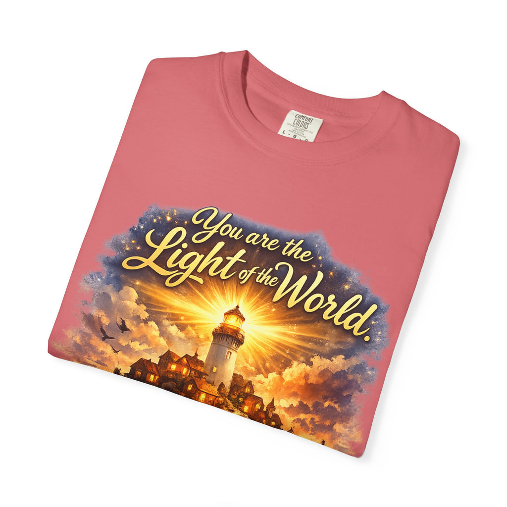 You Are the Light of the World T-Shirt — Lighthouse Faith Graphic Tee