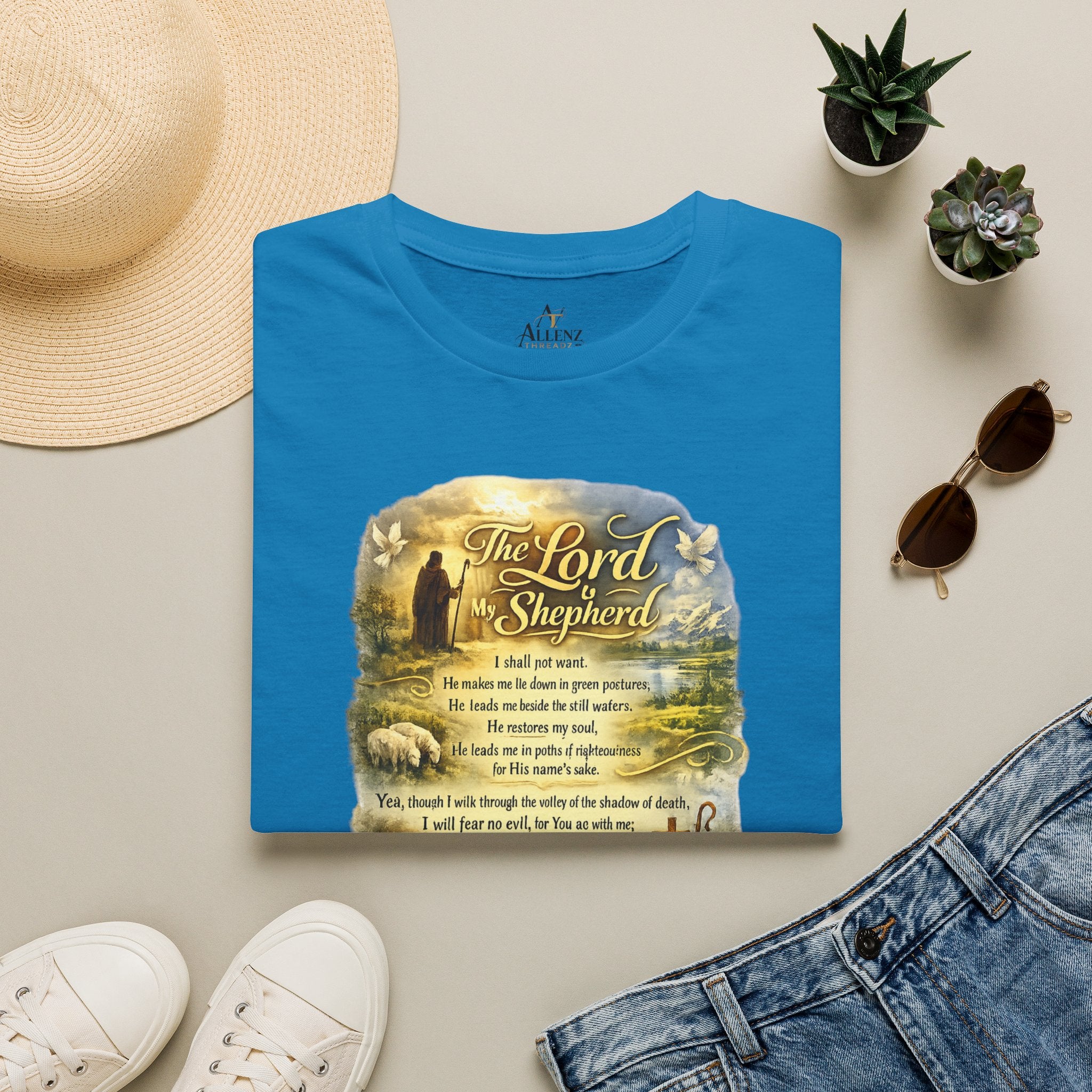 The Lord Is My Shepherd Unisex Softstyle T-Shirt