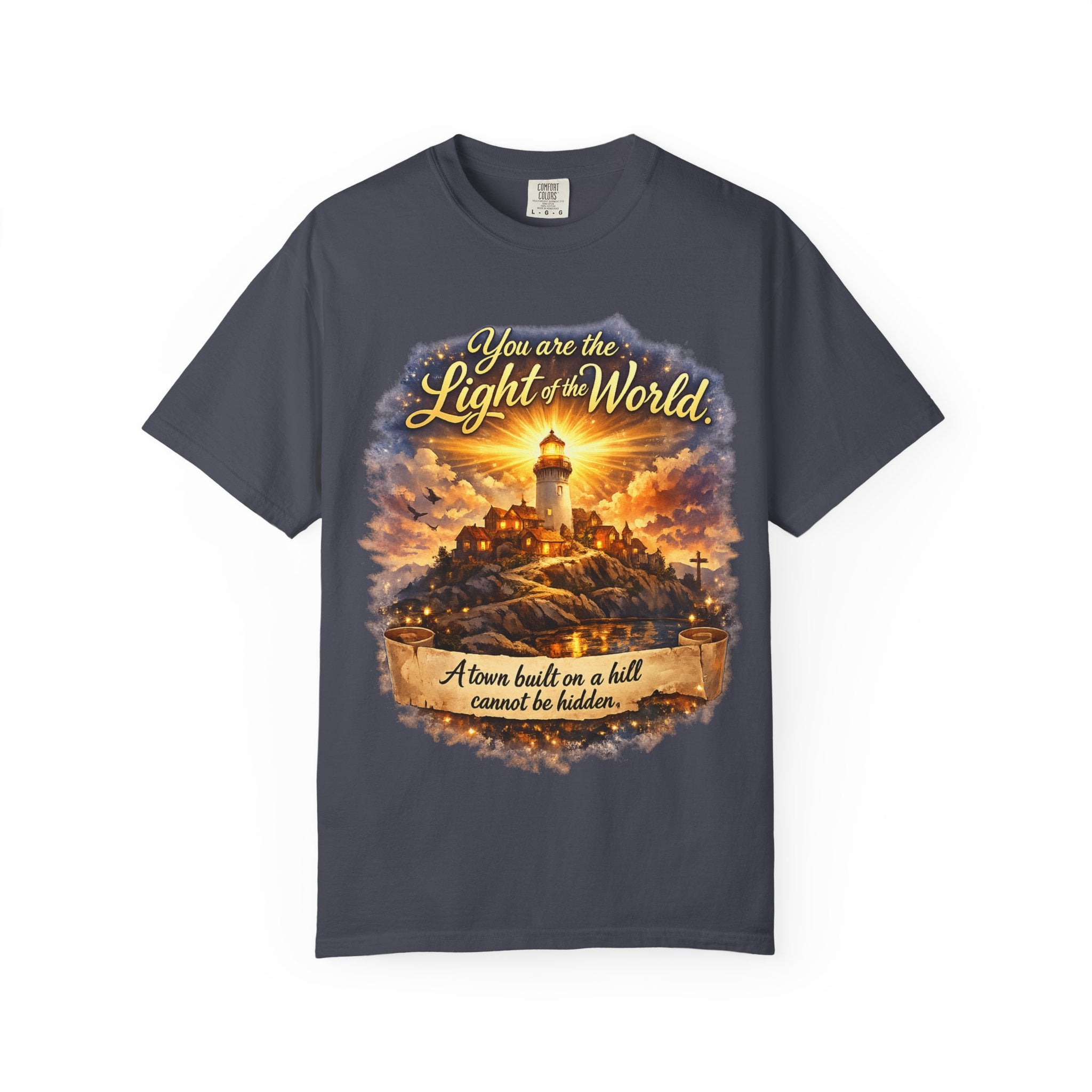 You Are the Light of the World T-Shirt — Lighthouse Faith Graphic Tee
