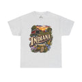 Unisex Heavy Cotton Tee 🌽 Indiana – Heartland Pride and Hoosier Tradition 🌽