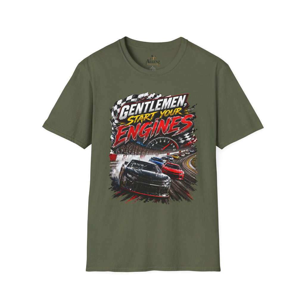 Start Your Engines Racing Unisex Softstyle T-Shirt