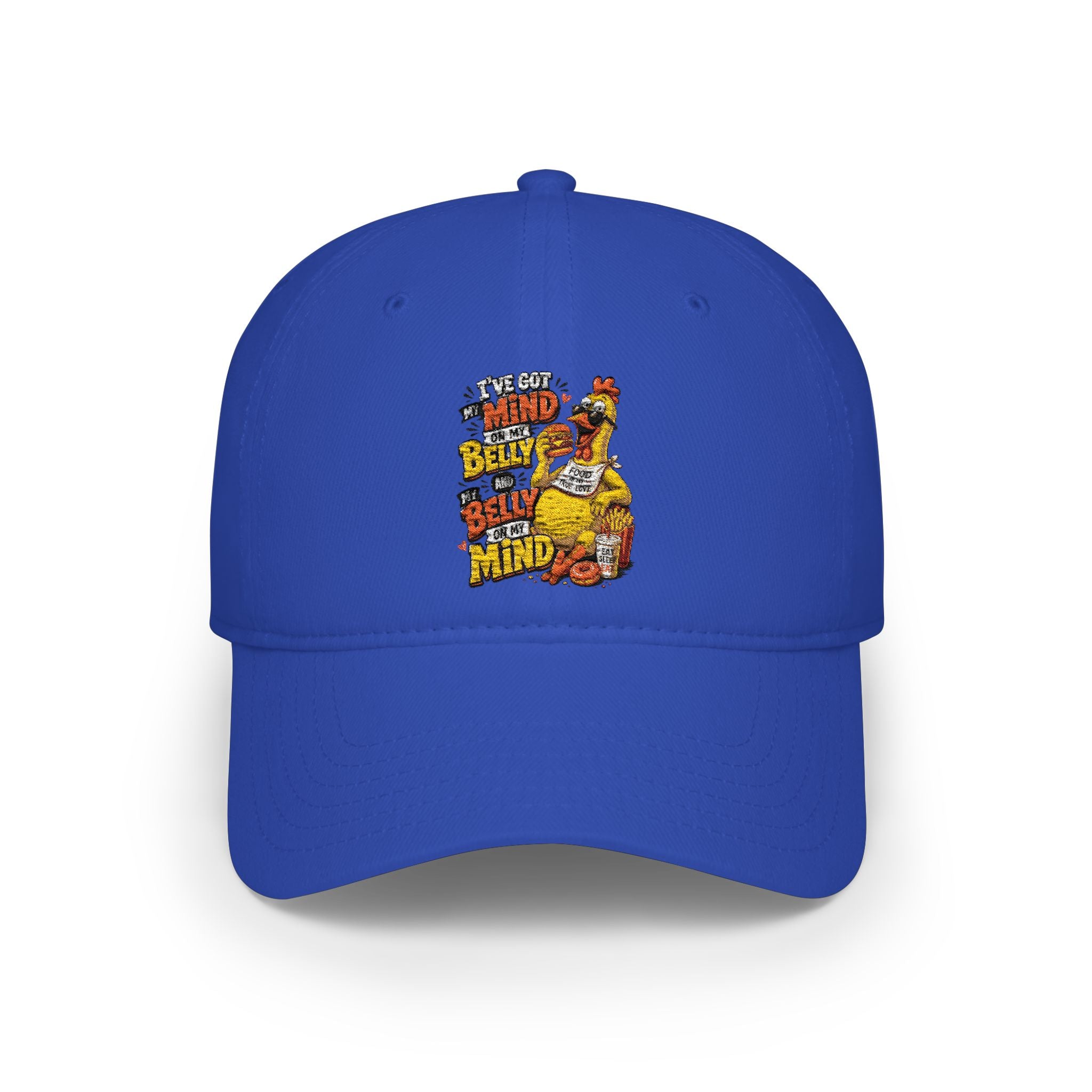 Low Profile Baseball Cap /Chicken Steve fat boy
