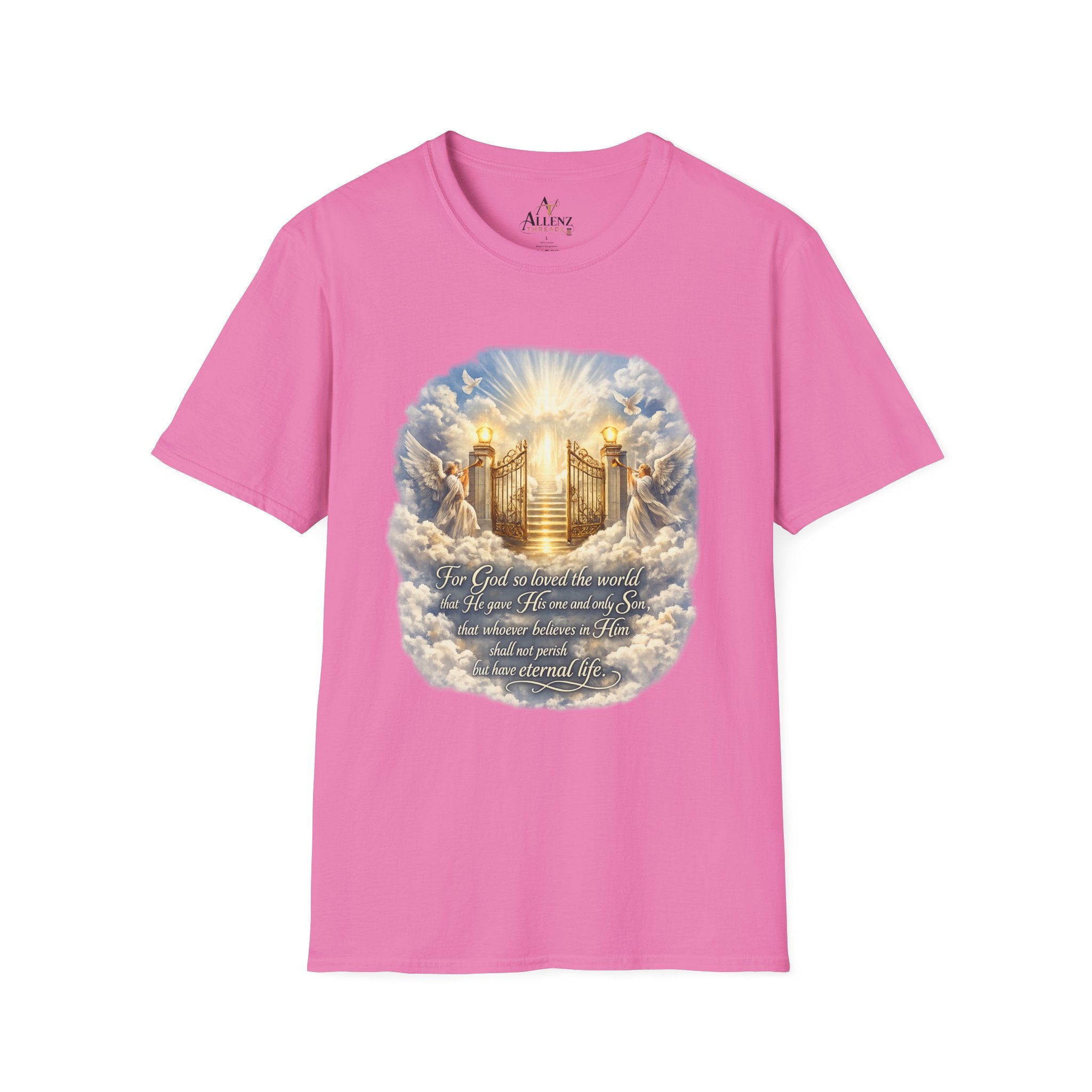 Heavenly Gates T‑Shirt — Inspirational Christian Faith Graphic Tee