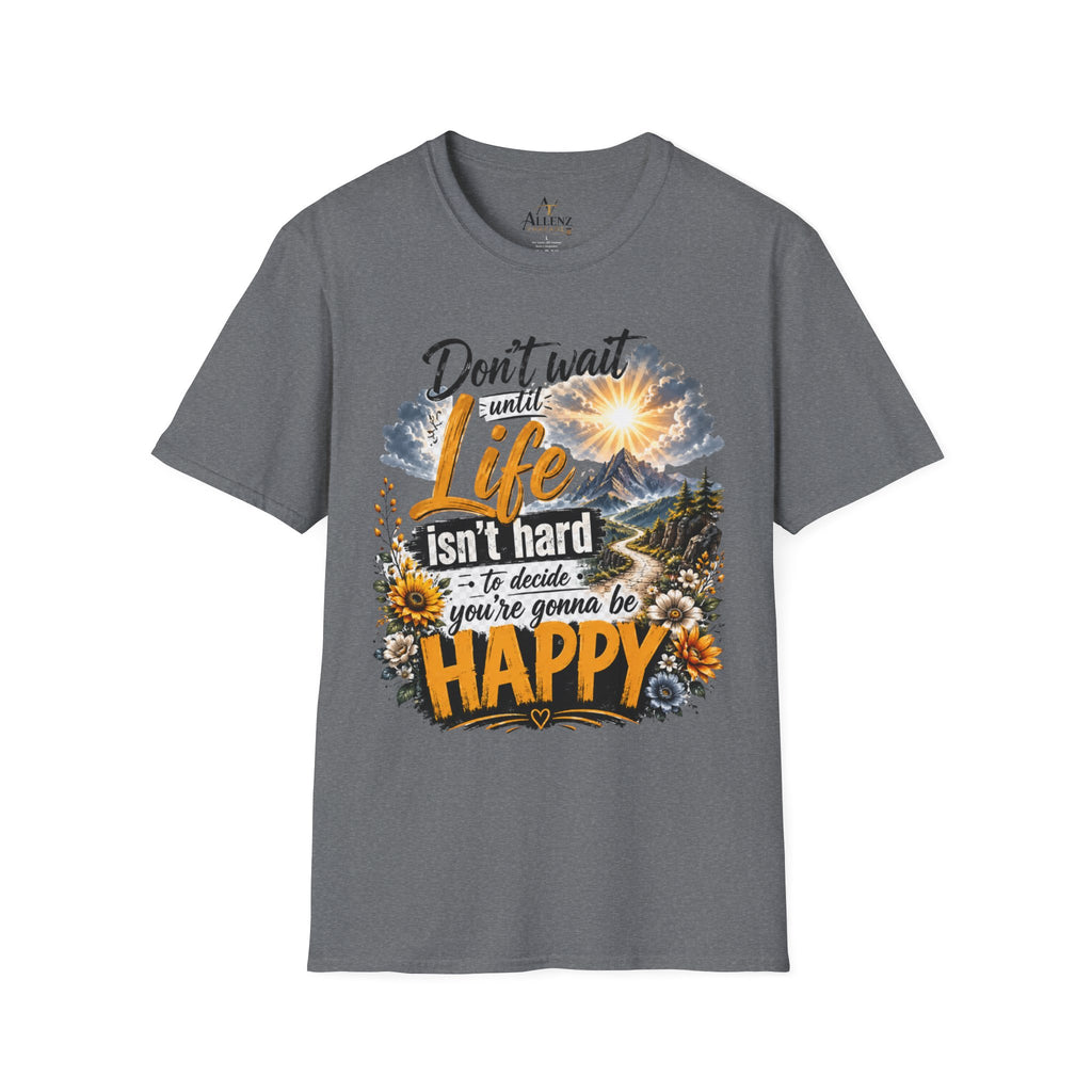 Positive Quote Unisex Softstyle T-Shirt