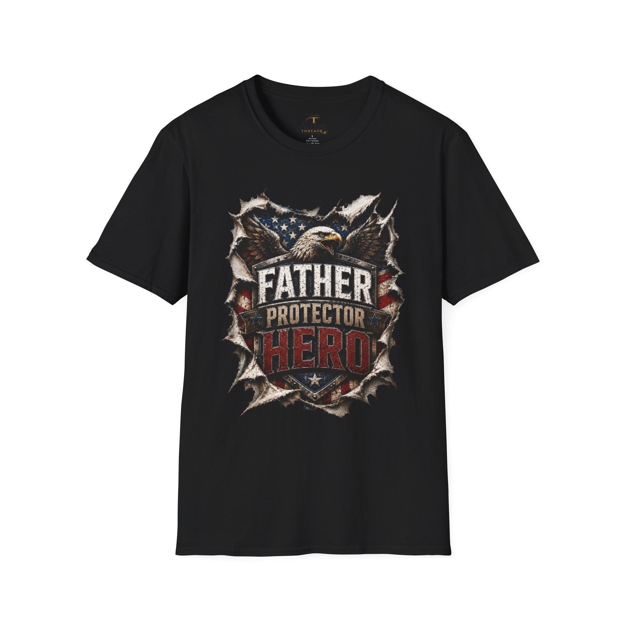 Father Protector Hero Unisex Softstyle T-Shirt