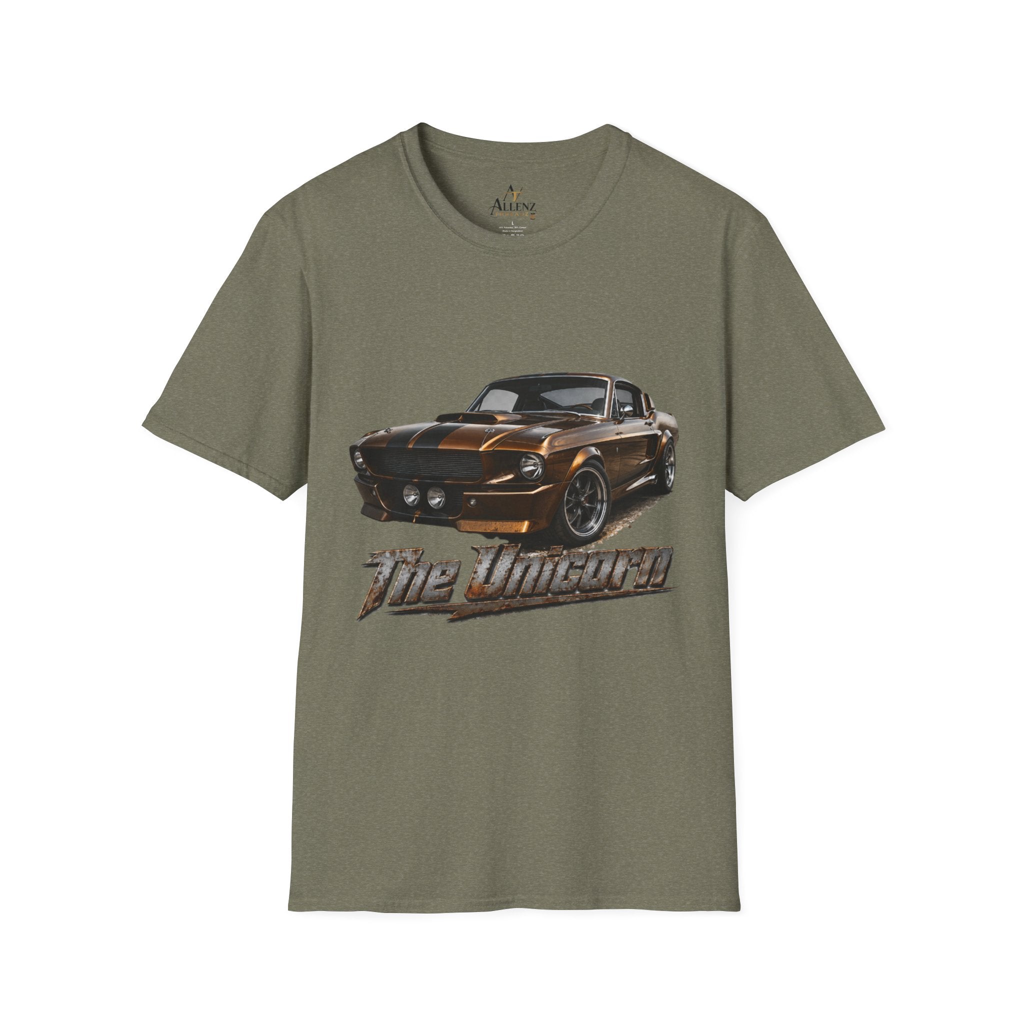 The Unicorn 67 Mustang Unisex Softstyle T-Shirt