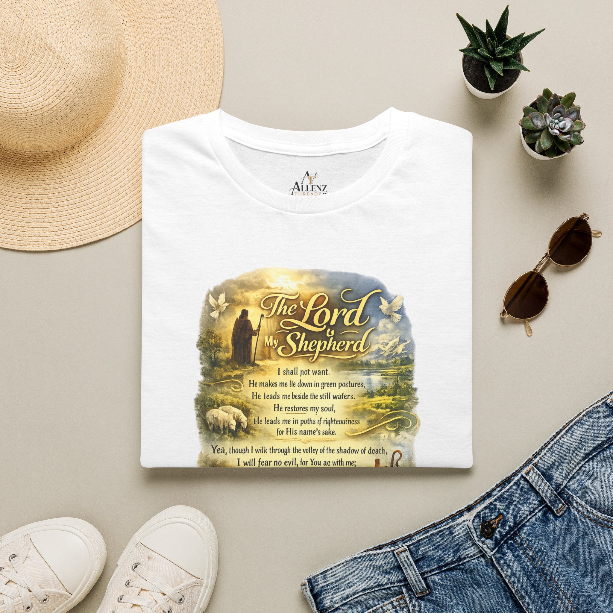 The Lord Is My Shepherd Unisex Softstyle T-Shirt