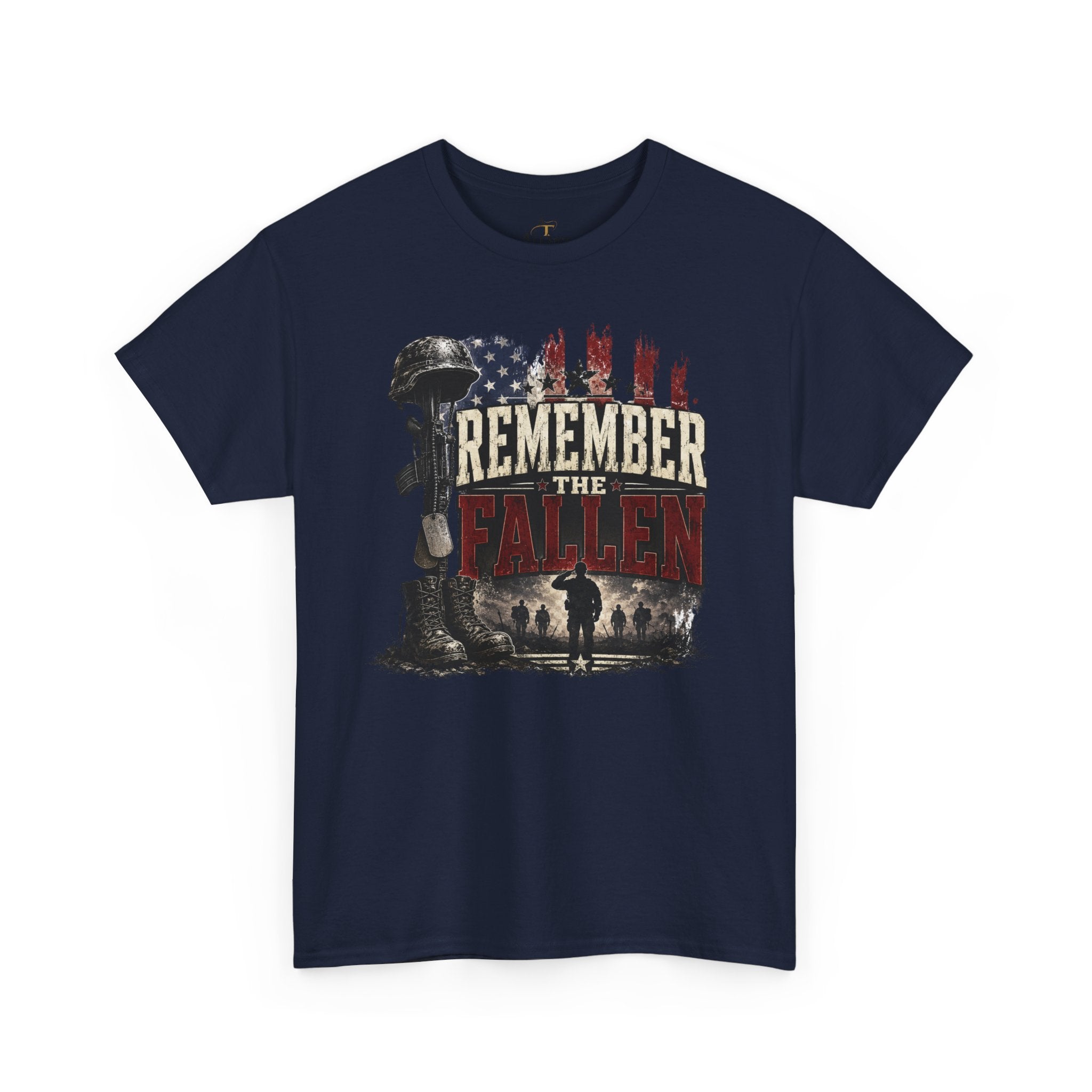 Unisex Heavy Cotton Tee   Military remember the Fallen