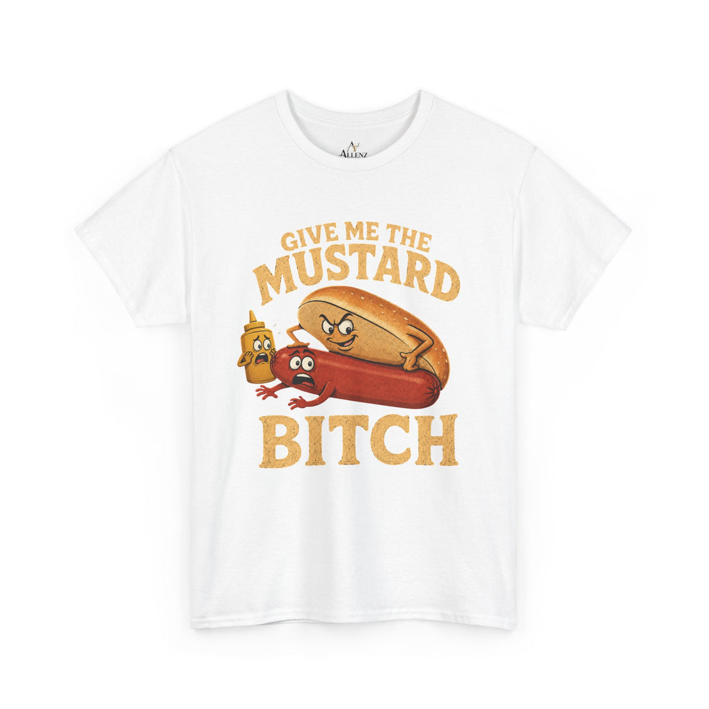 Give me the Mustard Unisex Heavy Cotton Tee