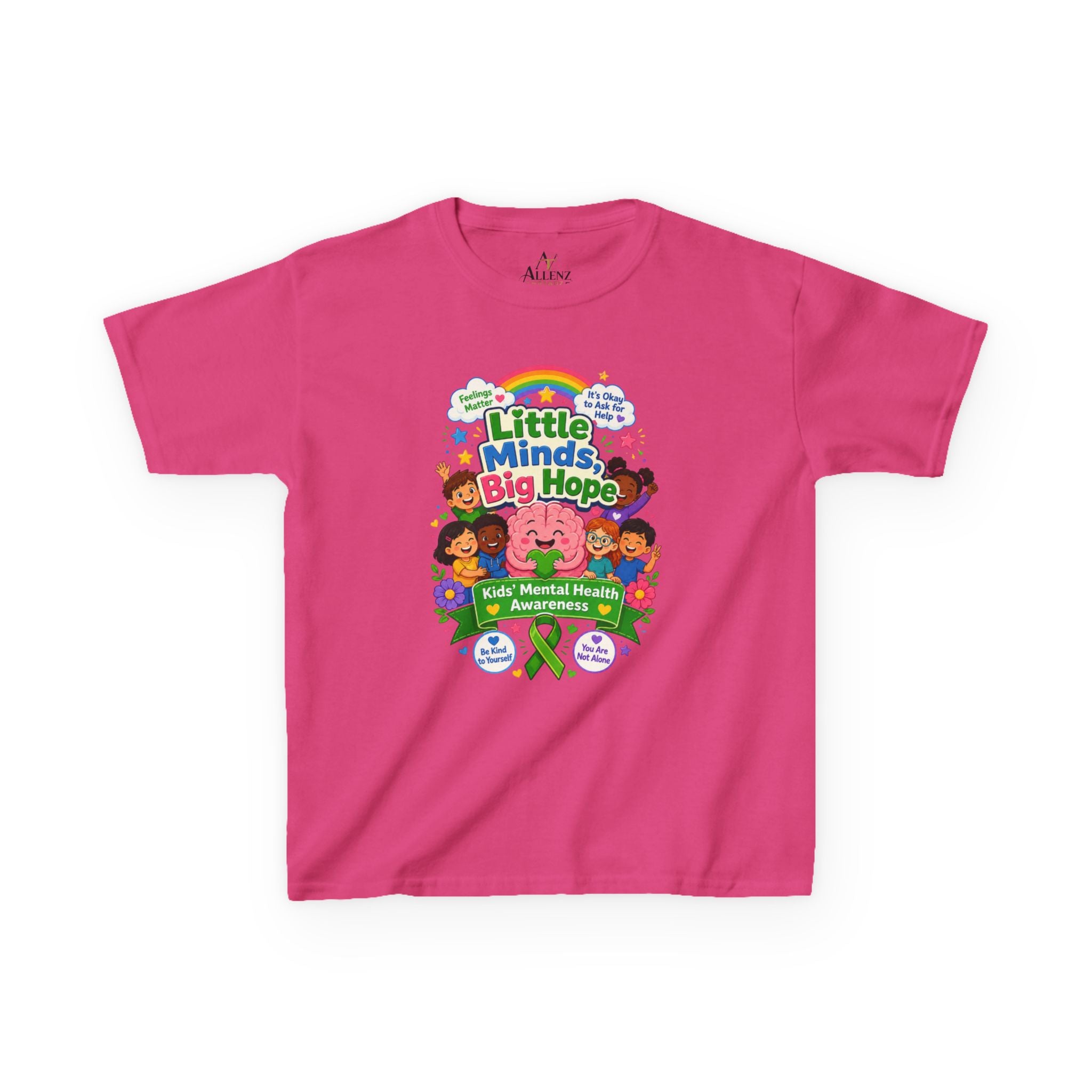 Little Minds Mental Health Kids Heavy Cotton™ Tee