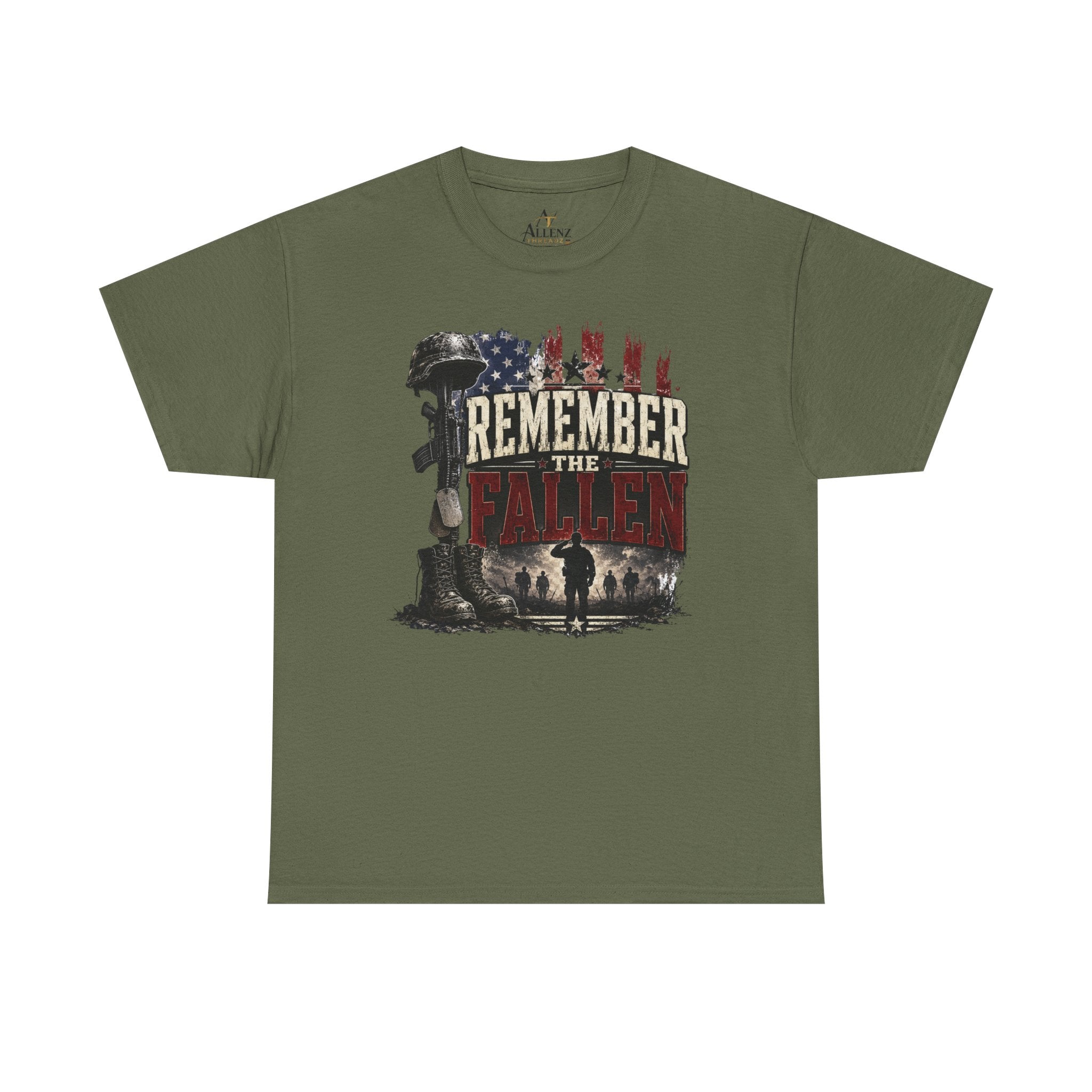 Unisex Heavy Cotton Tee   Military remember the Fallen