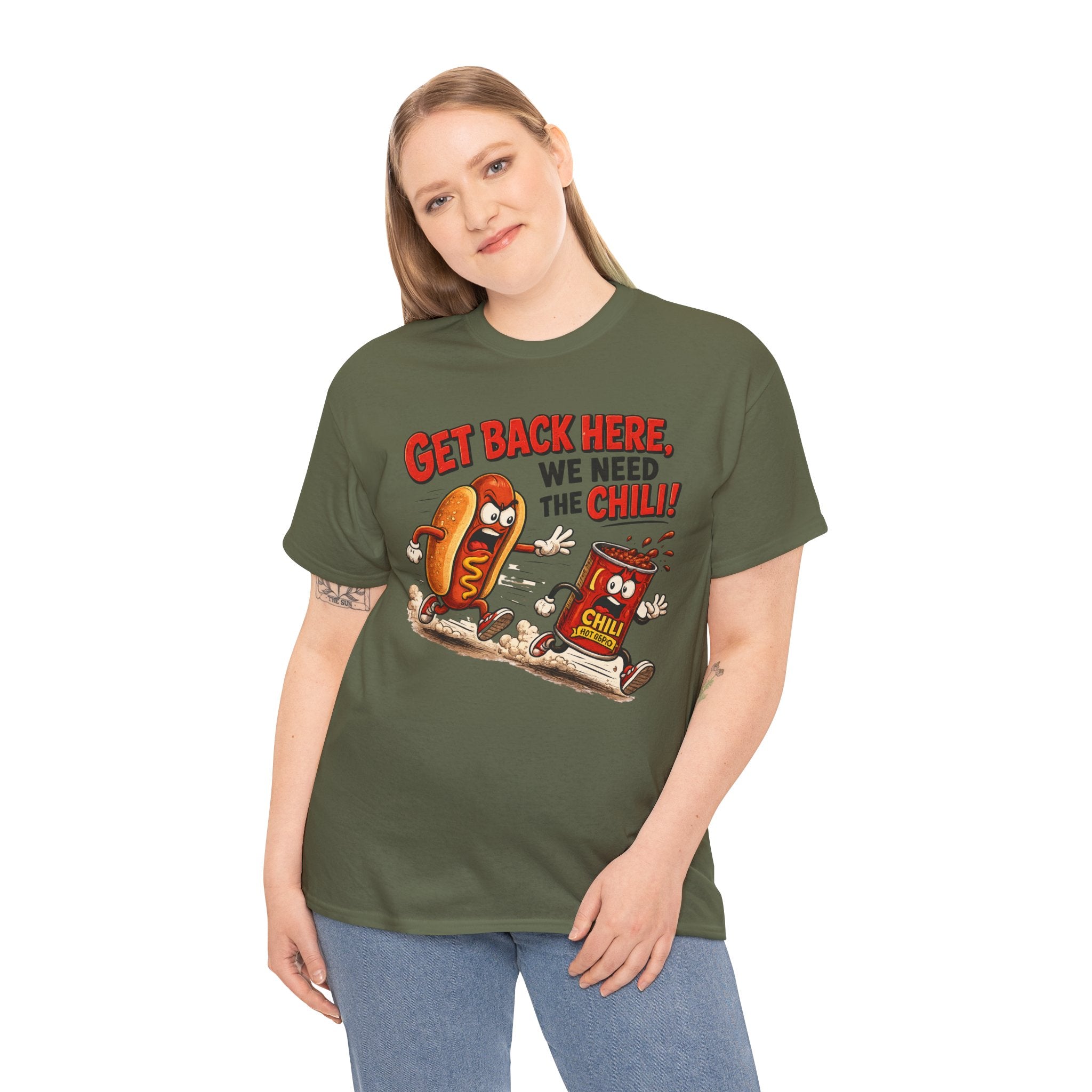 We need the Chili  Unisex Heavy Cotton Tee