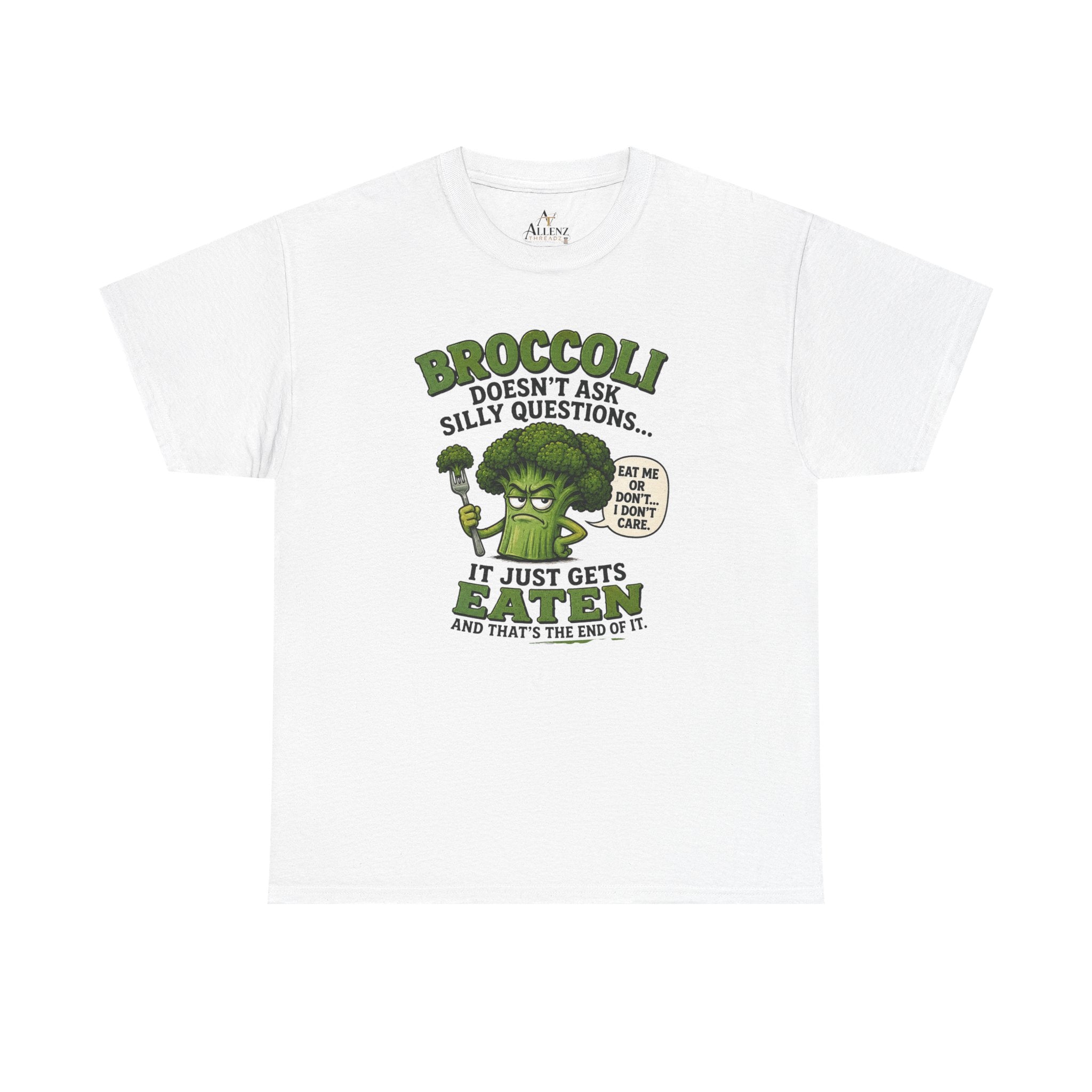 Broccoli head Unisex Heavy Cotton Tee